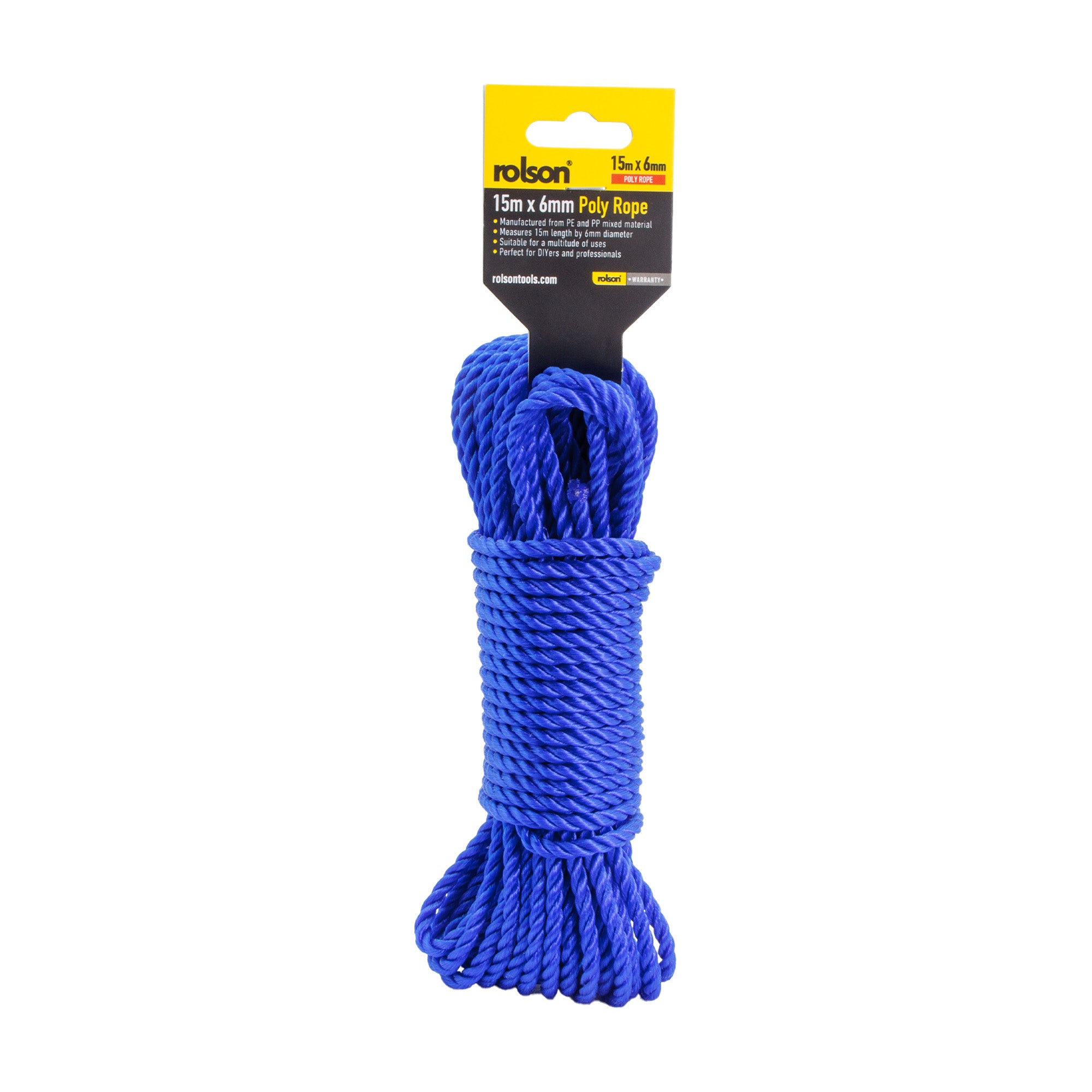 15m x 6mm Poly Rope