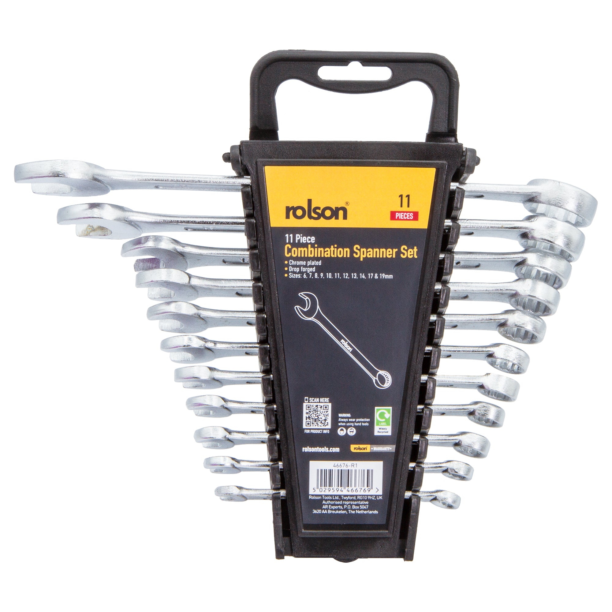 11 Piece Combination Spanner Set