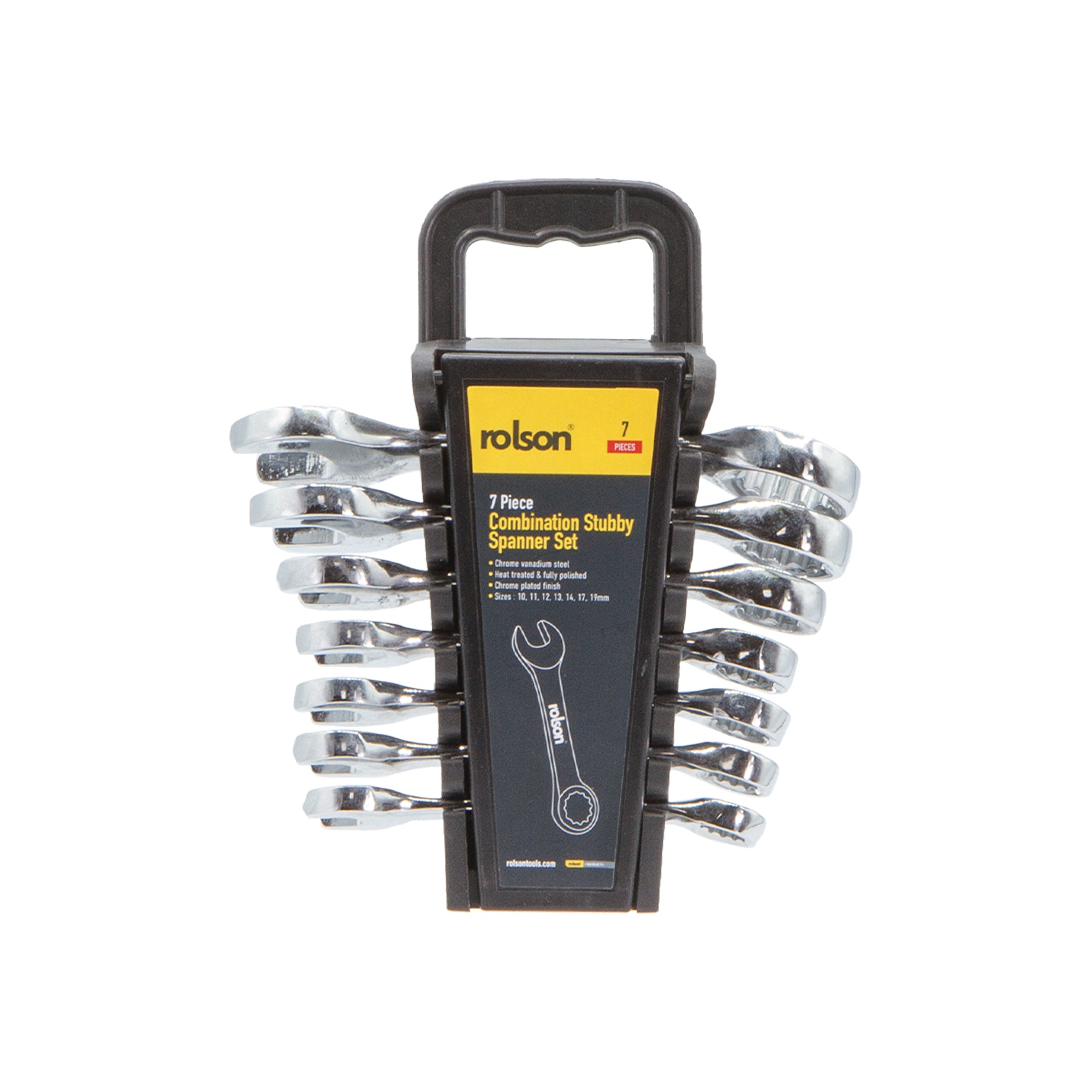 7 Piece Combination Stubby Spanner Set