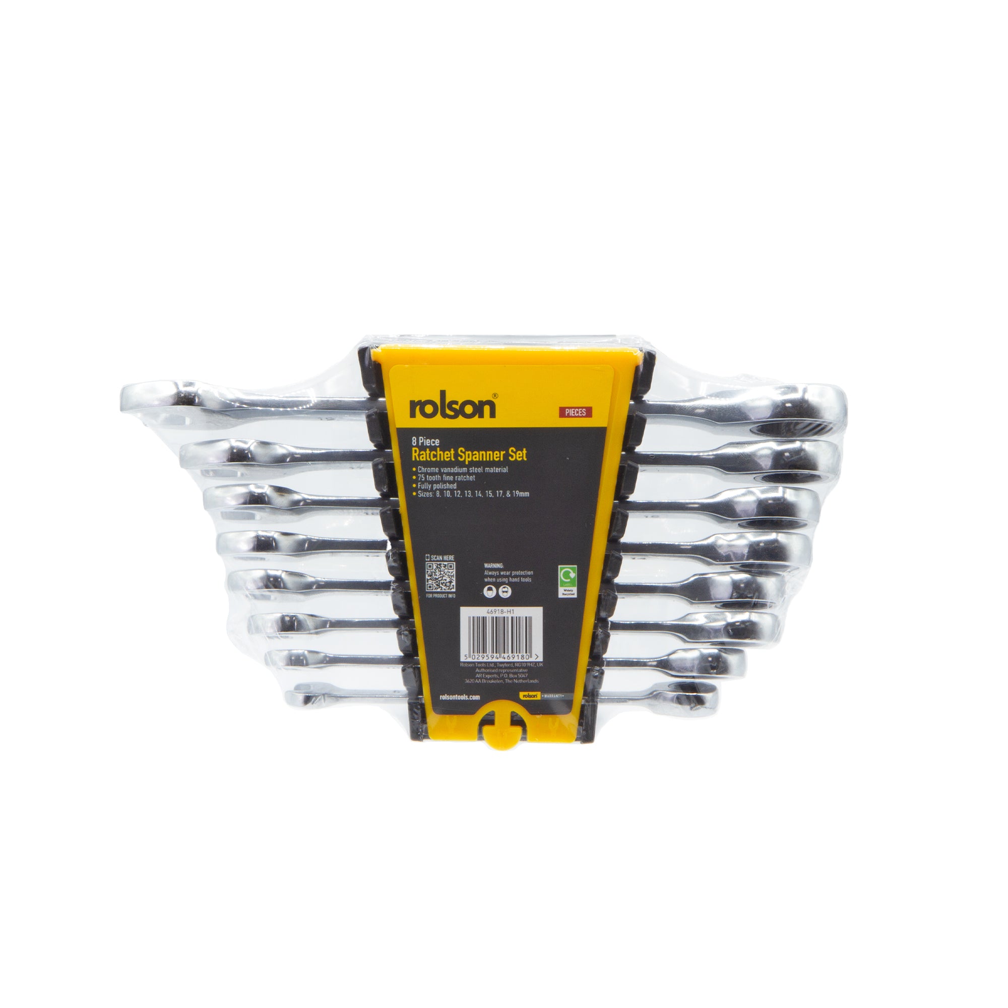 8 Piece Ratchet Spanner Set