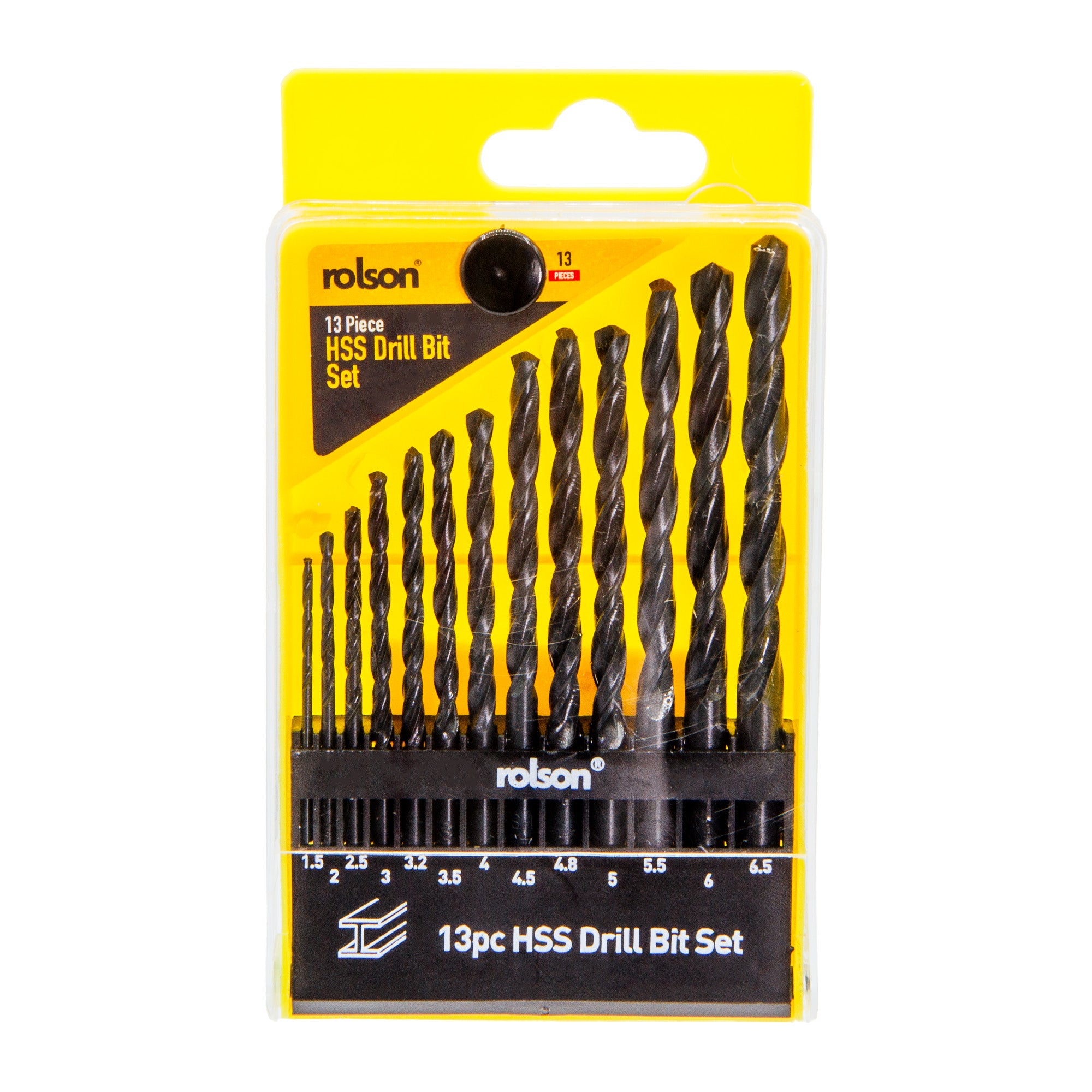 13 Piece HSS Drill Bit Set