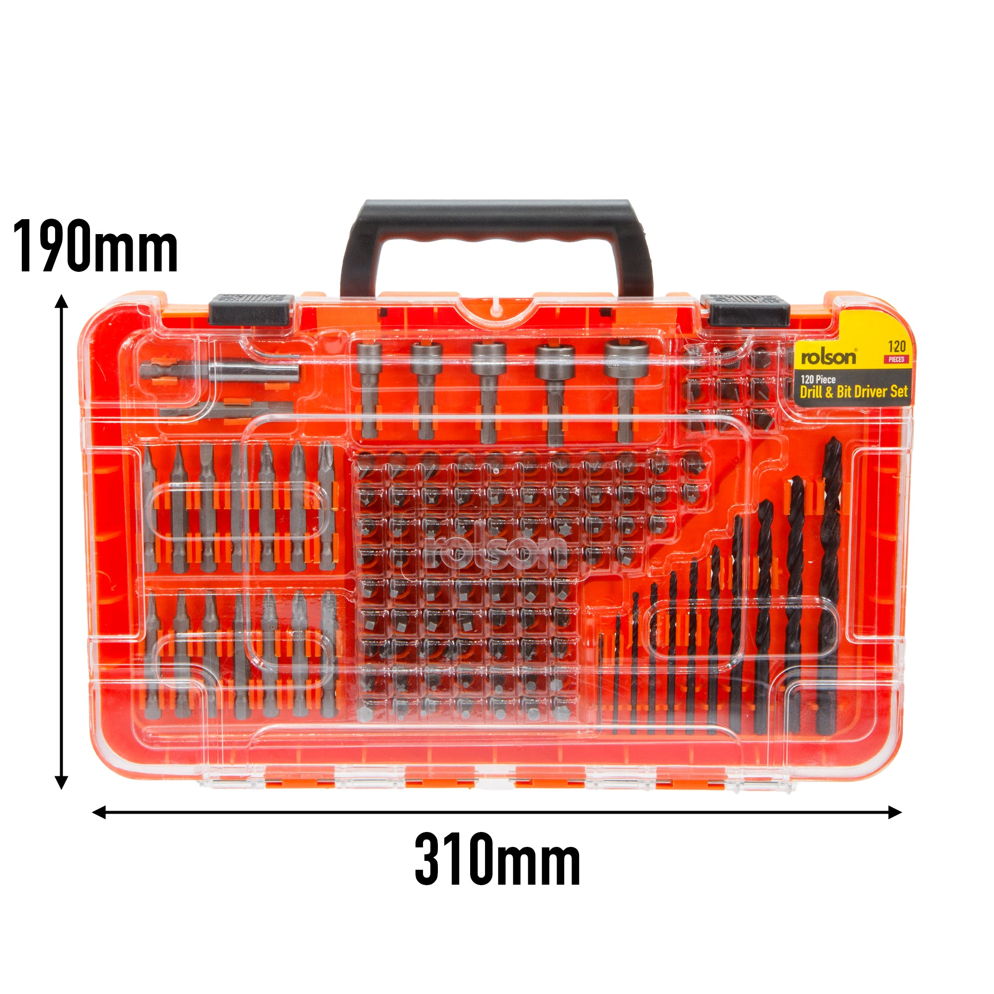 120 Piece Drill & Bit Driver Set
