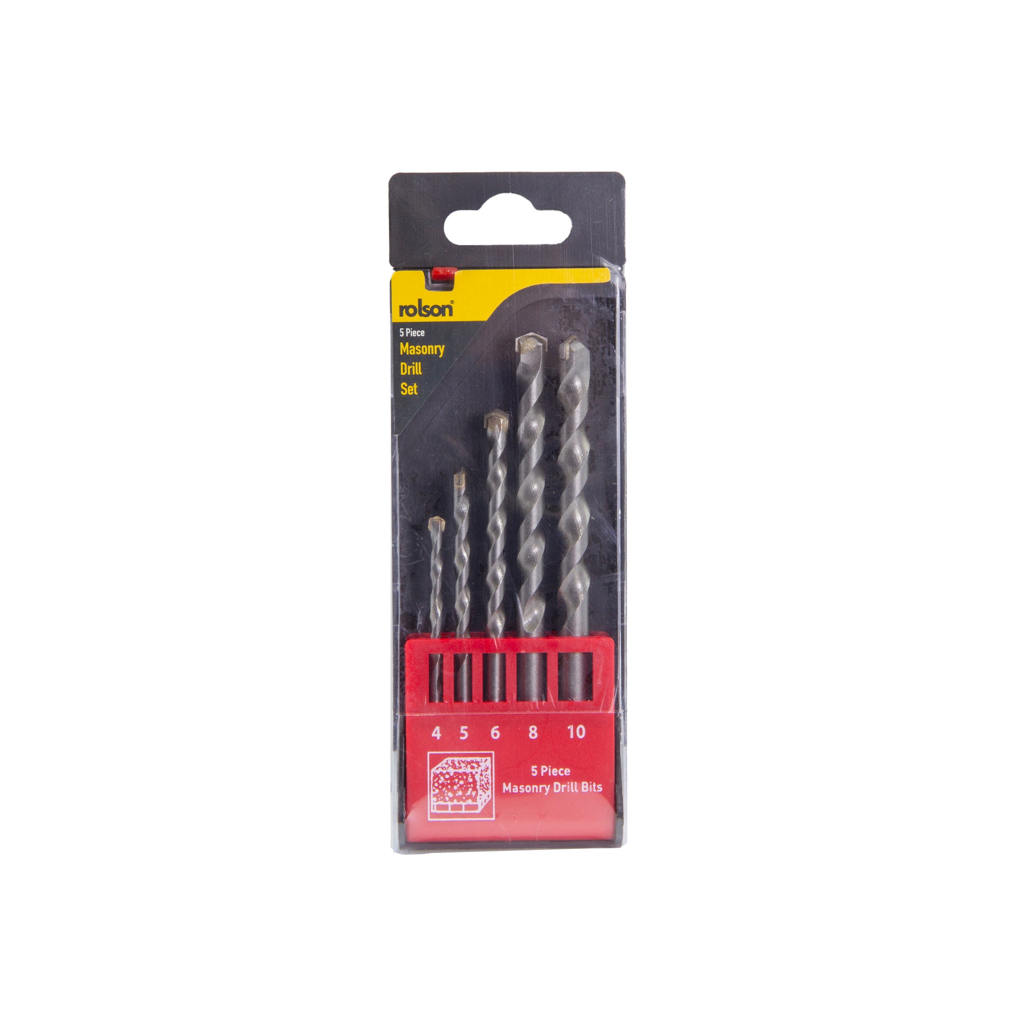 5 Piece Masonry Drill Bit Set