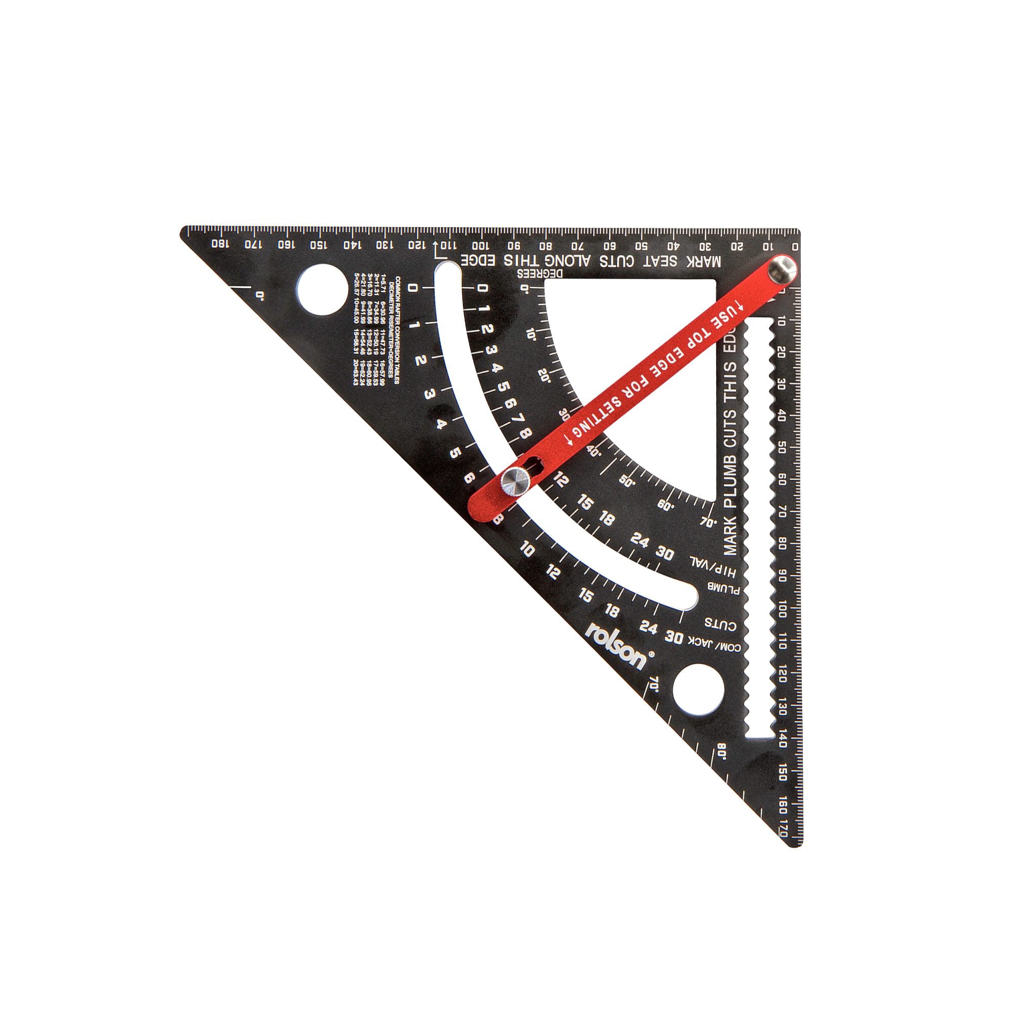 180mm Aluminium Adjustable Speed Square - (50856)