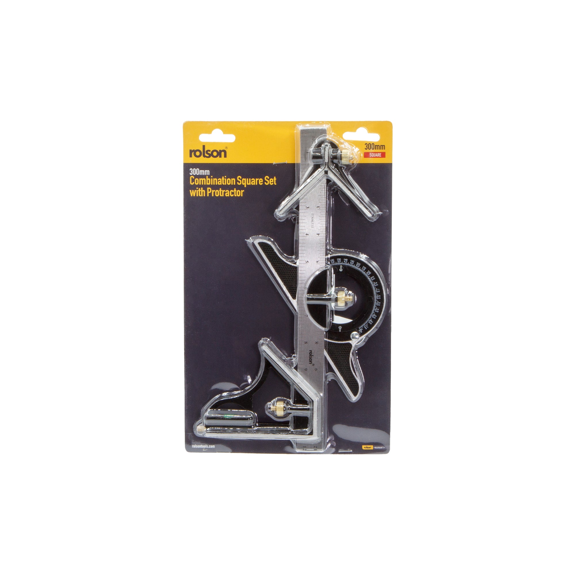 300mm Combination Square Set With Protractor