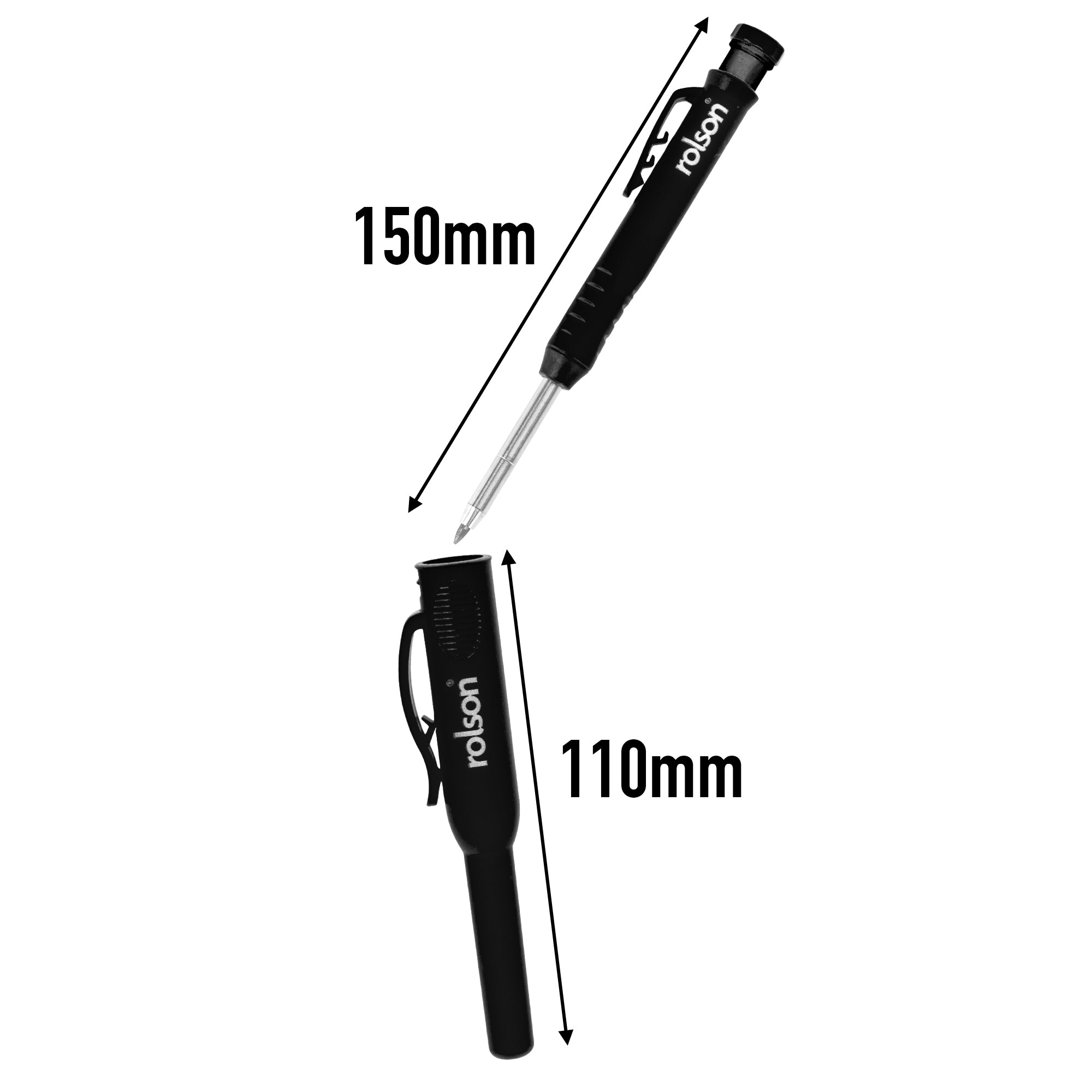 250mm Locking Contour Gauge & Deep Hole Marker Pencil