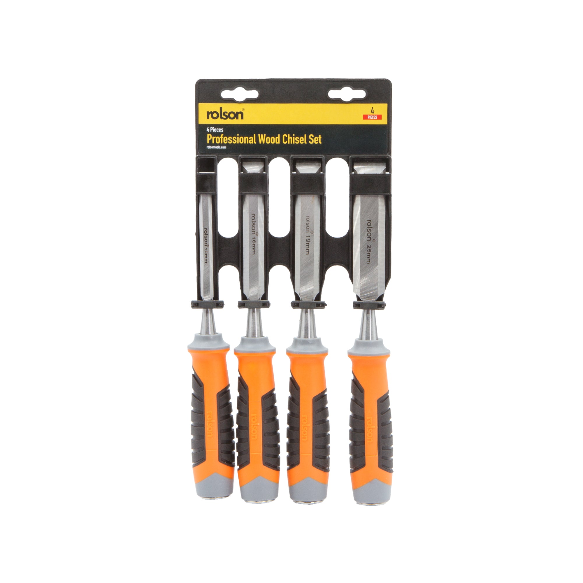 4 Piece Professional Wood Chisel Set