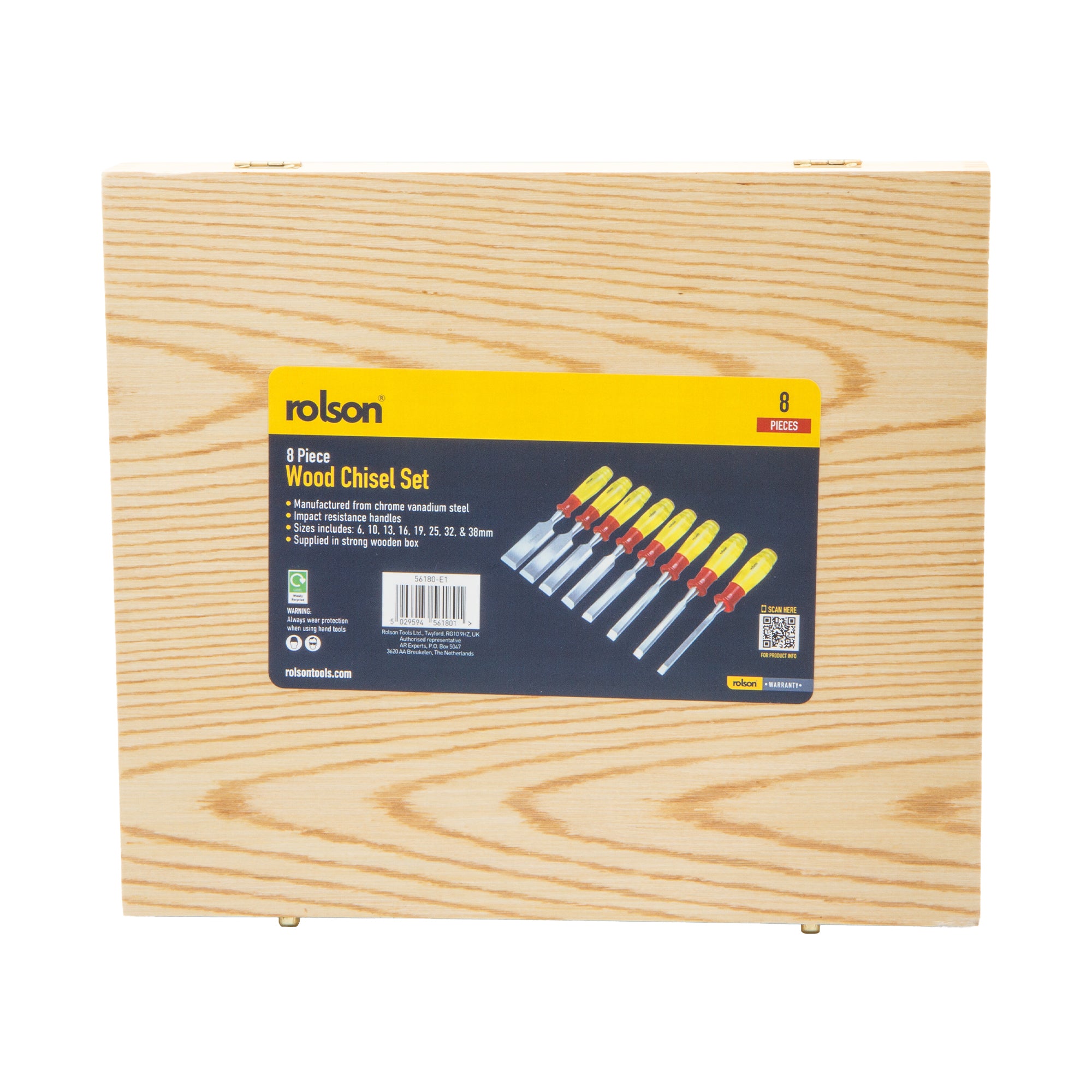 8 Piece Wood Chisel Set