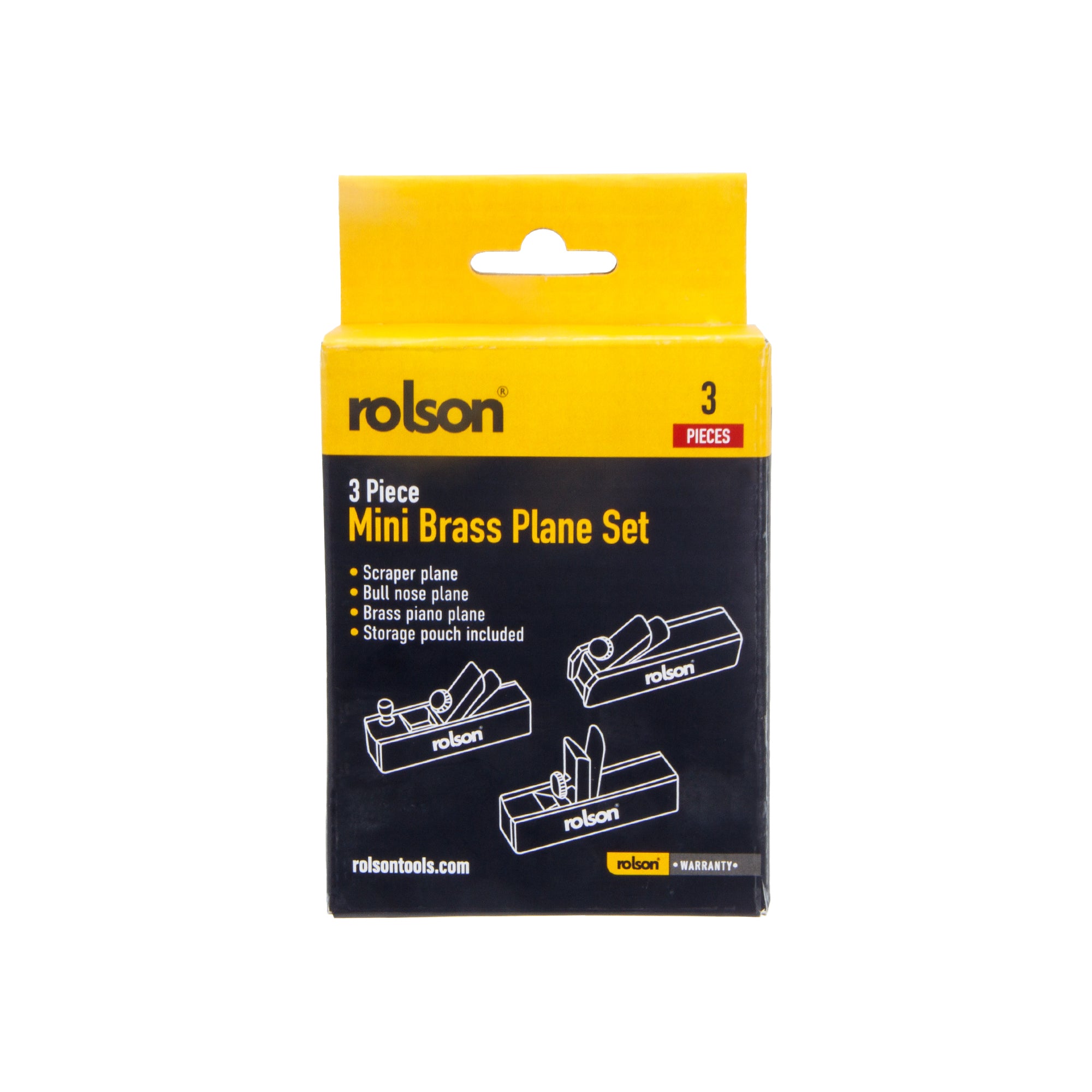 3 Piece Mini Brass Plane Kit