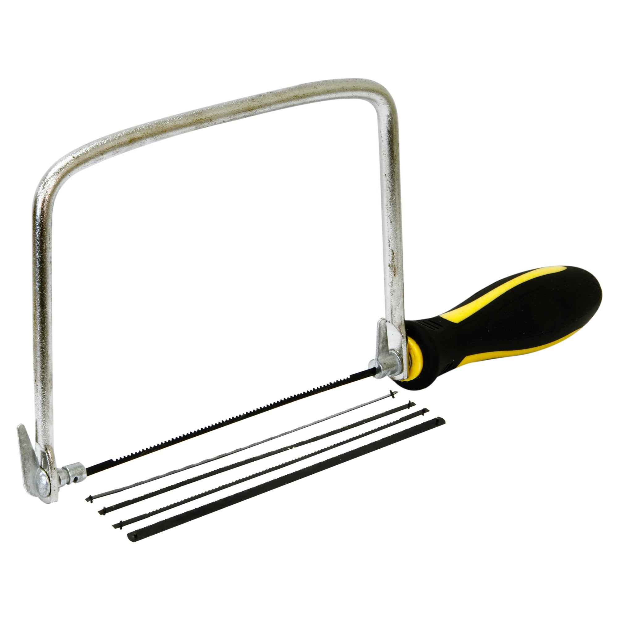 170mm Rubber Grip Coping Saw with 5 Blades