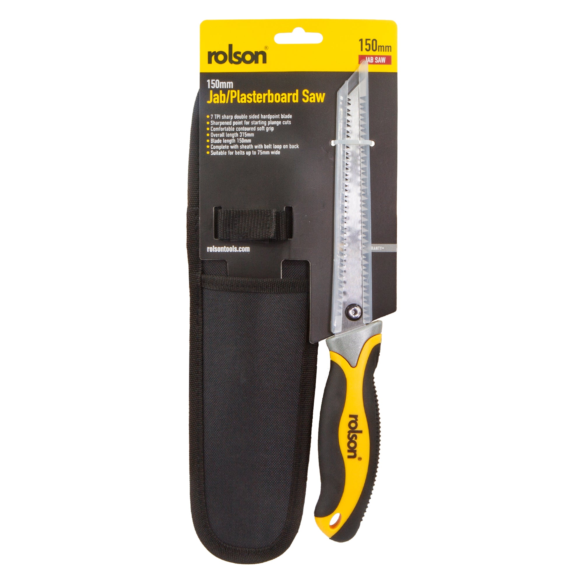 150mm Jab/Plasterboard Saw with Belt Pouch