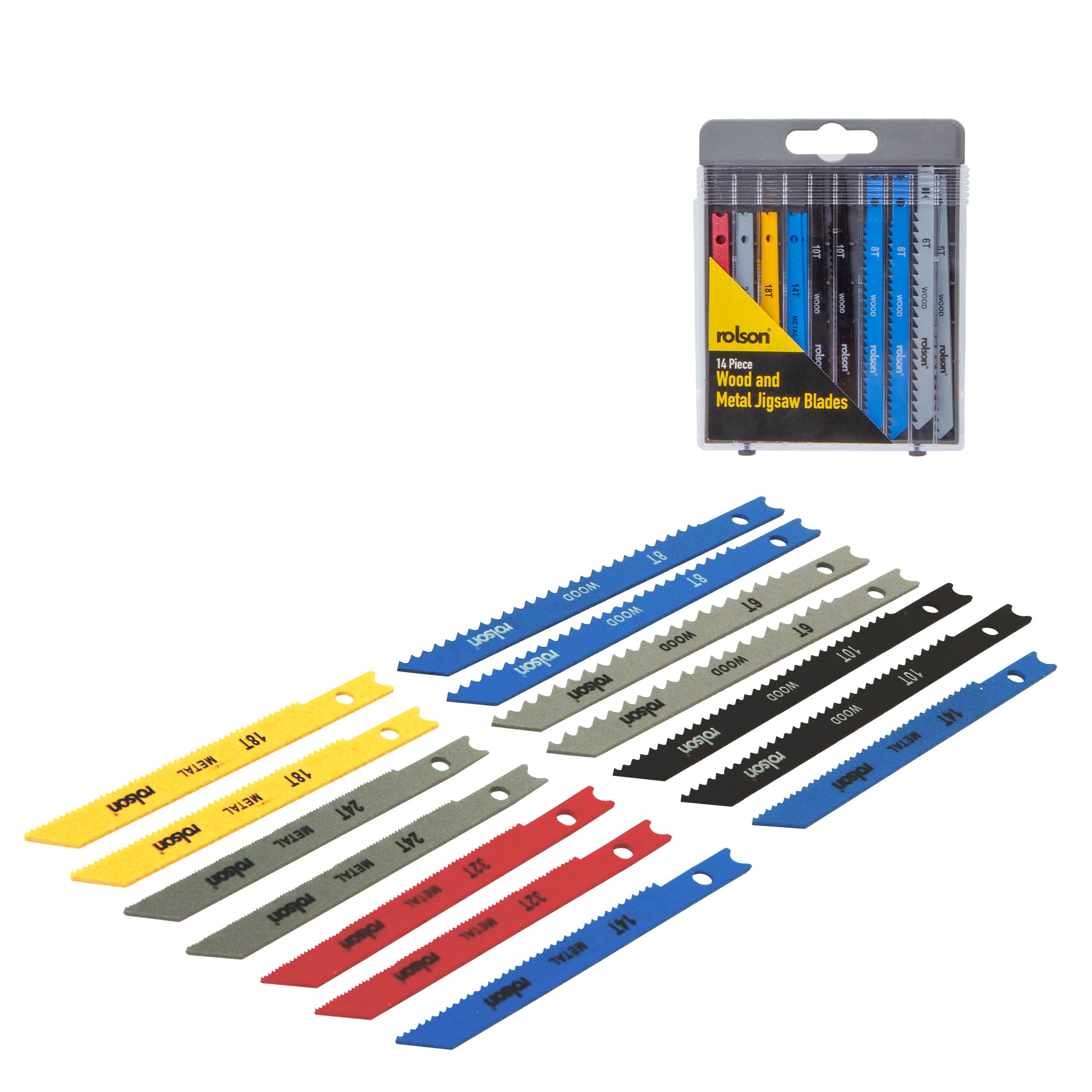 14 Piece Jigsaw Blade Assortment