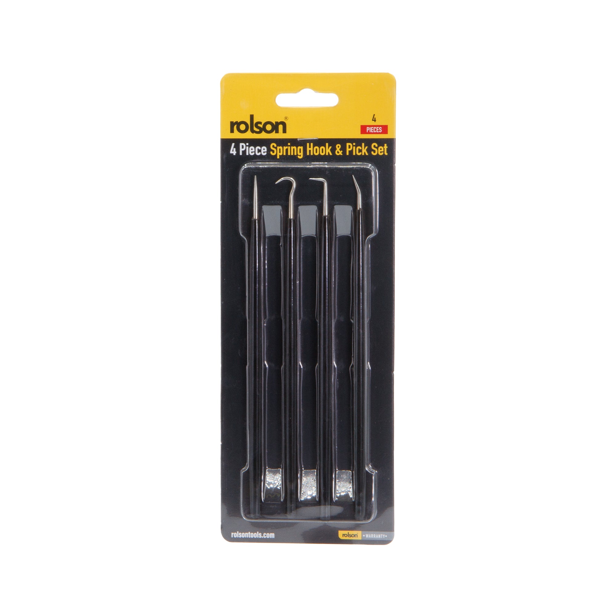 4 Piece Spring Hook & Pick Set