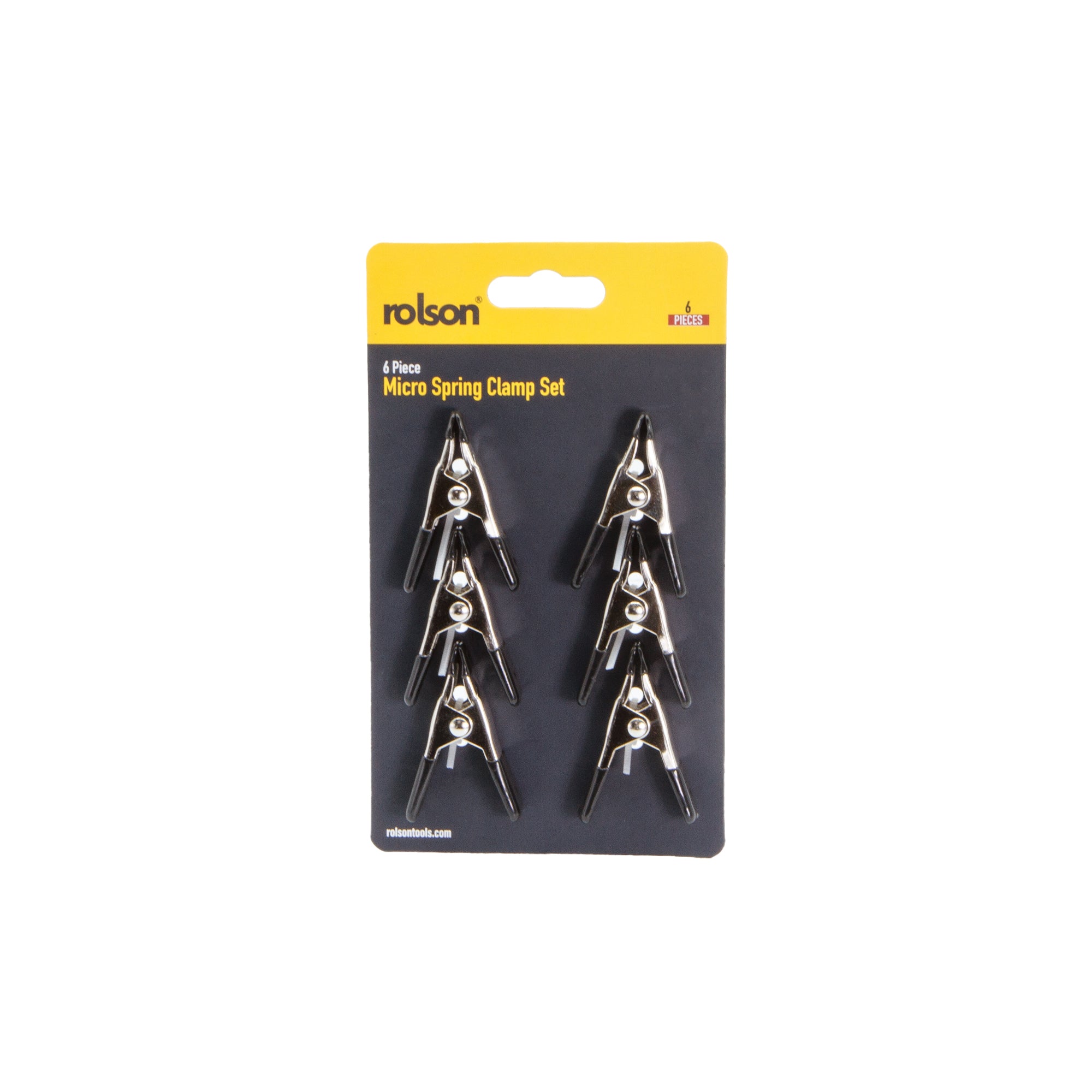 6 Piece 50mm Spring Clamp Set