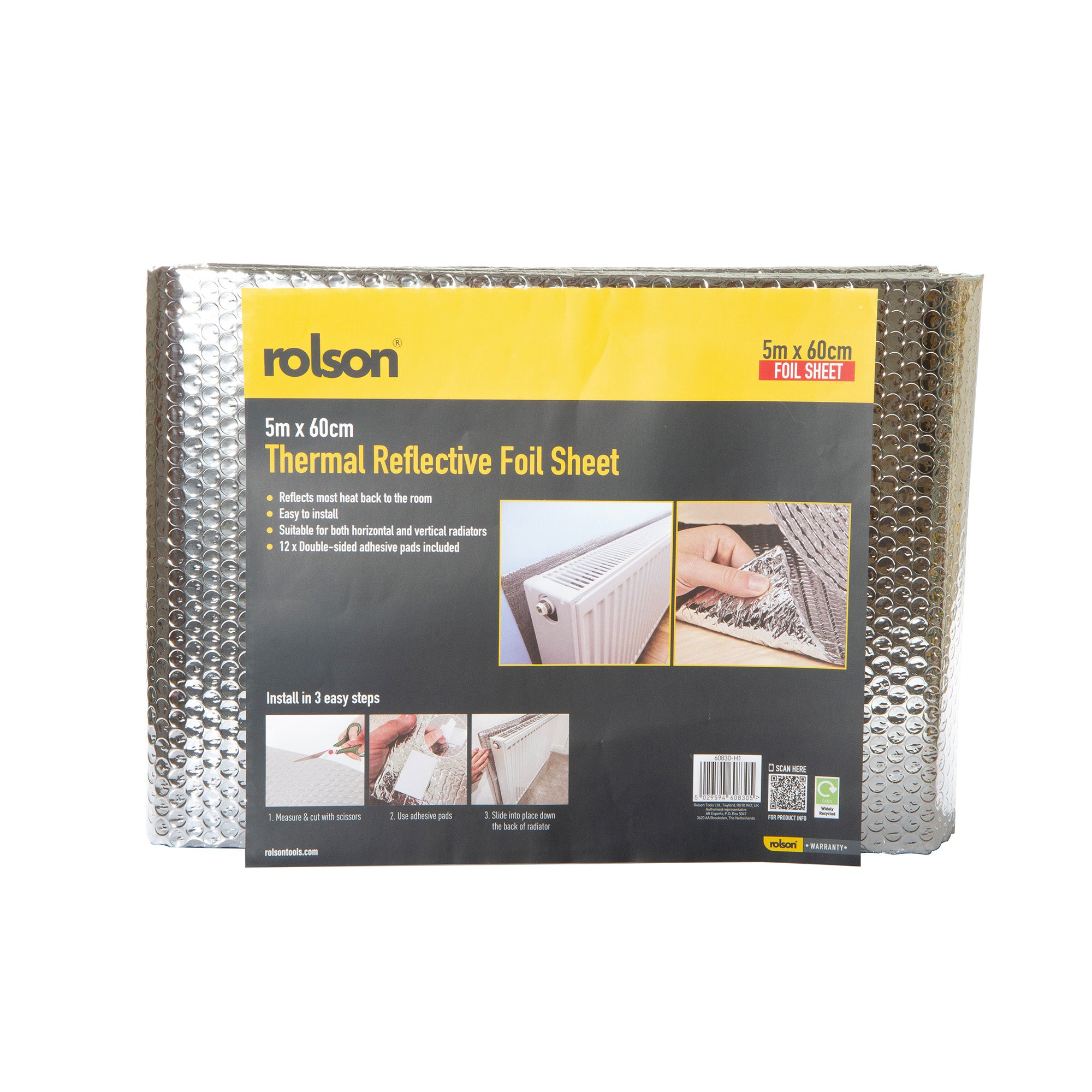 5m x 600mm Thermal Reflective Foil Sheet