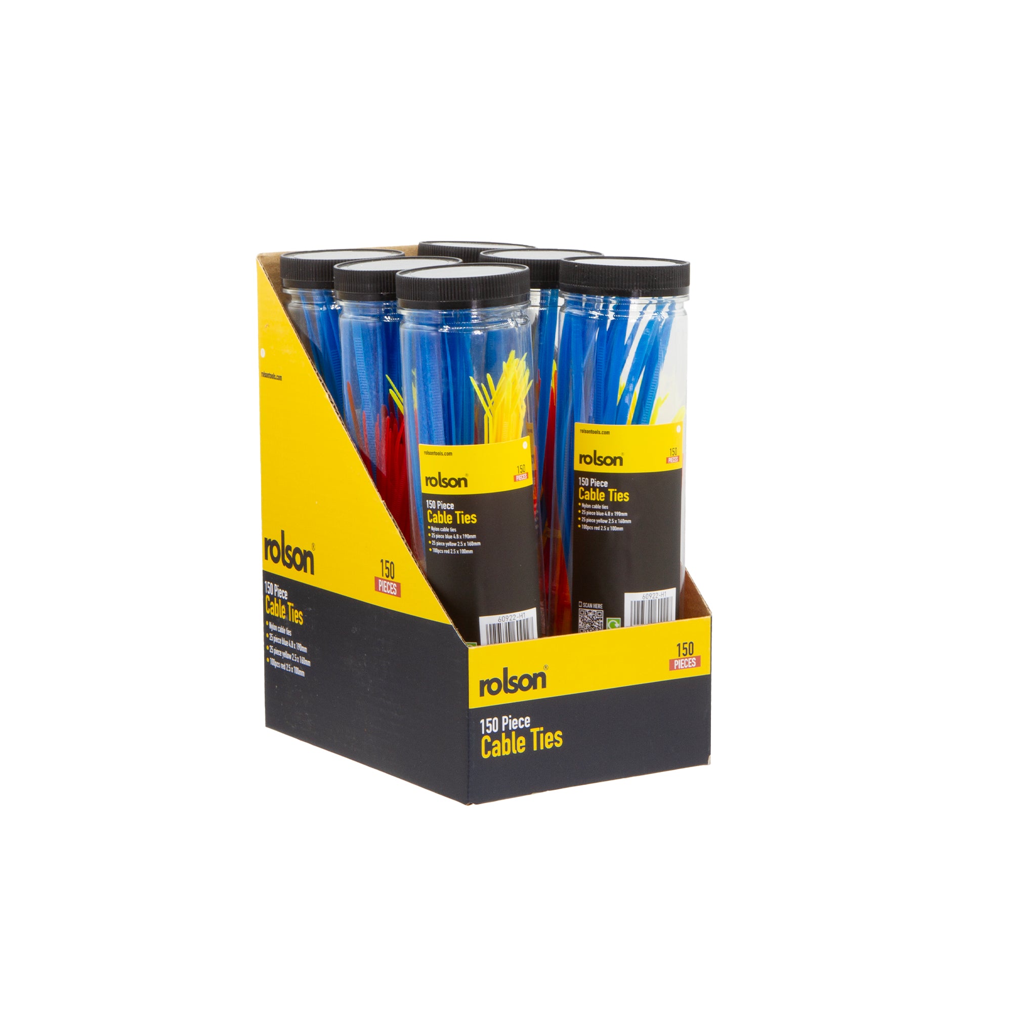 150 Piece Cable Tie Pack