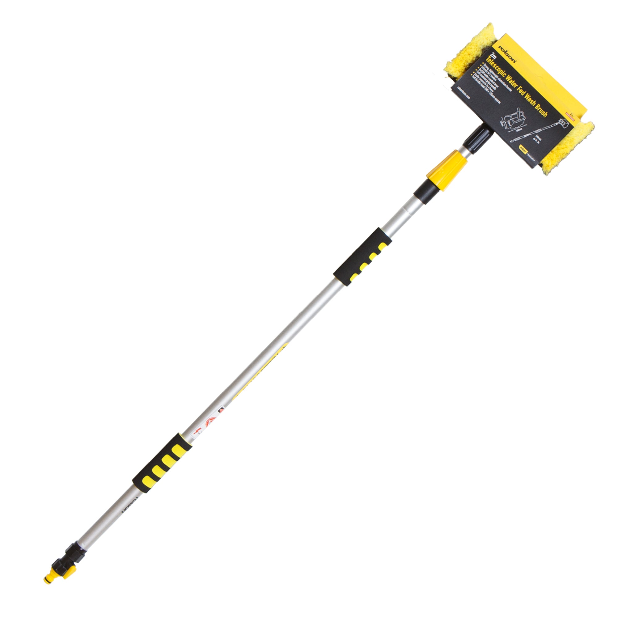 2m Heavy Duty Telescopic Water Fed Brush