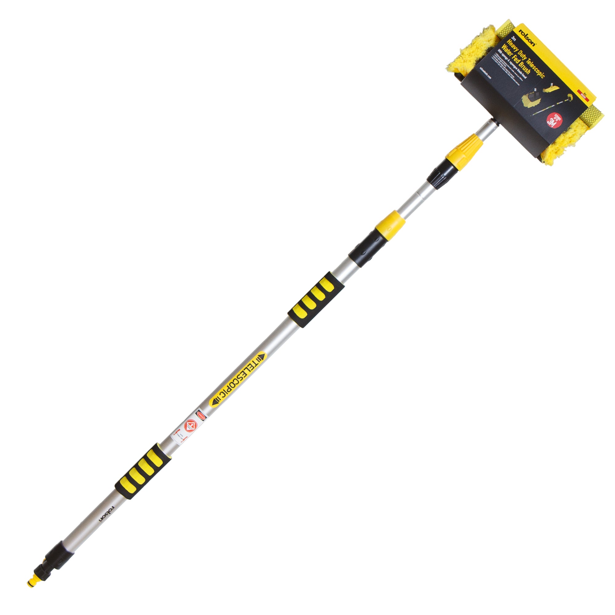 3m Heavy Duty Telescopic Water Fed Brush
