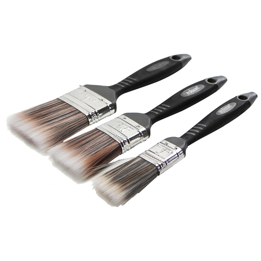 3 Piece Paint Brush Set