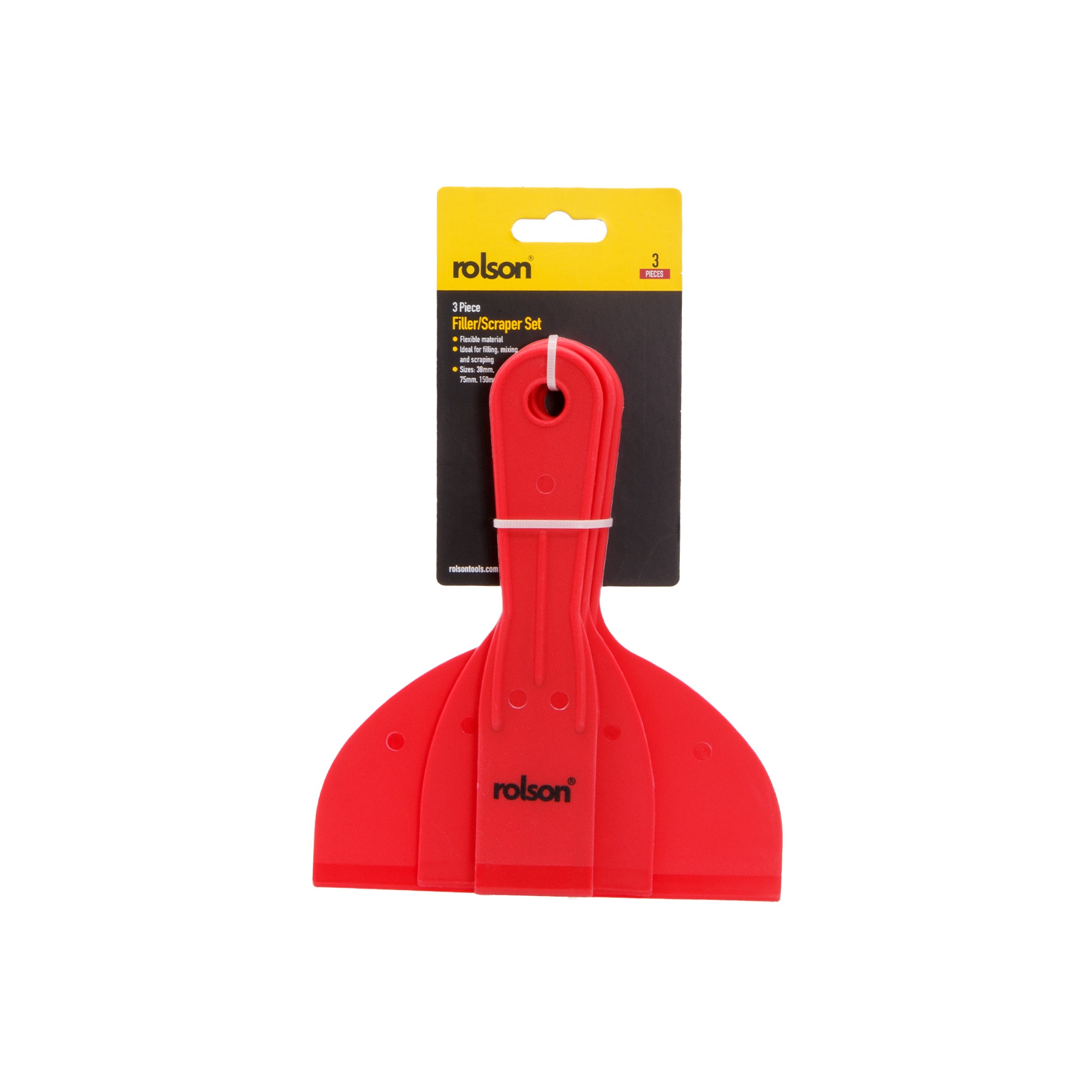 3 Piece Filler/Scraper Set