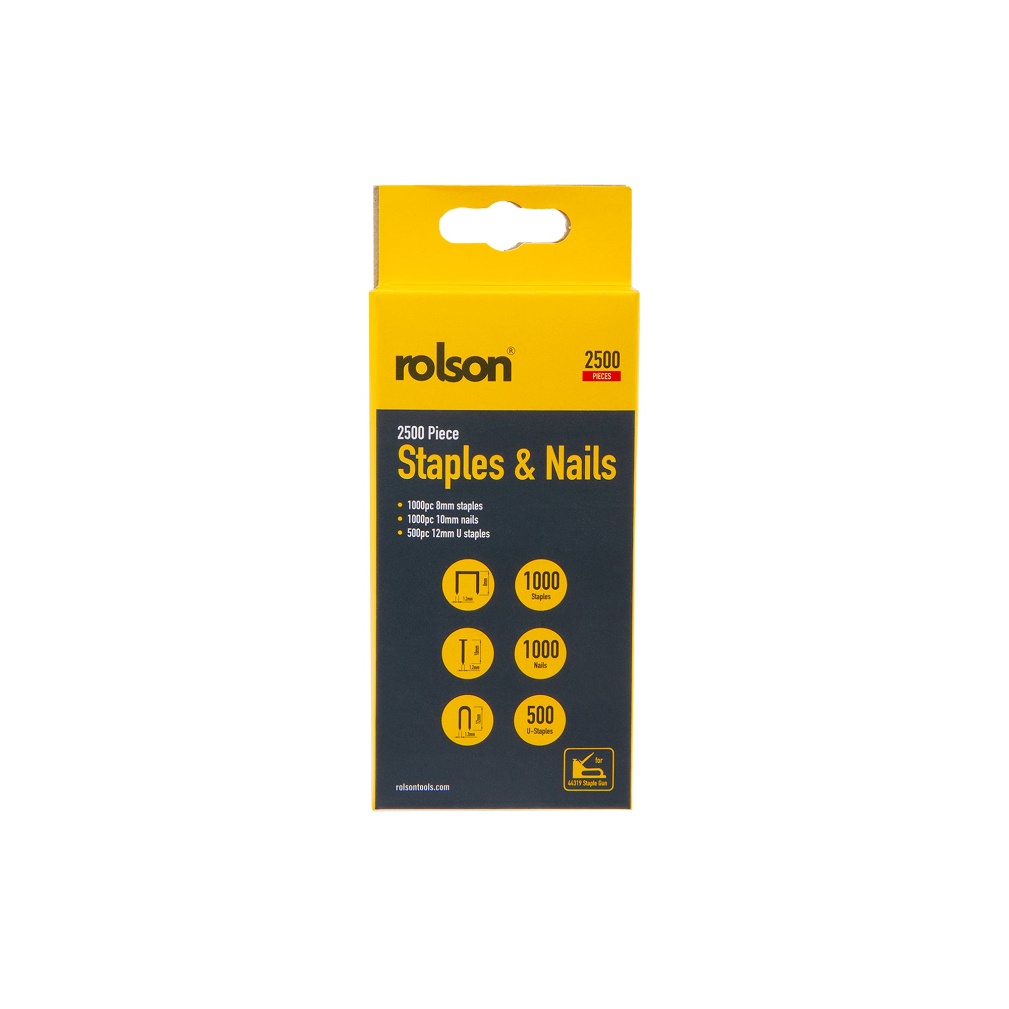 2500 Piece Staple Assortment