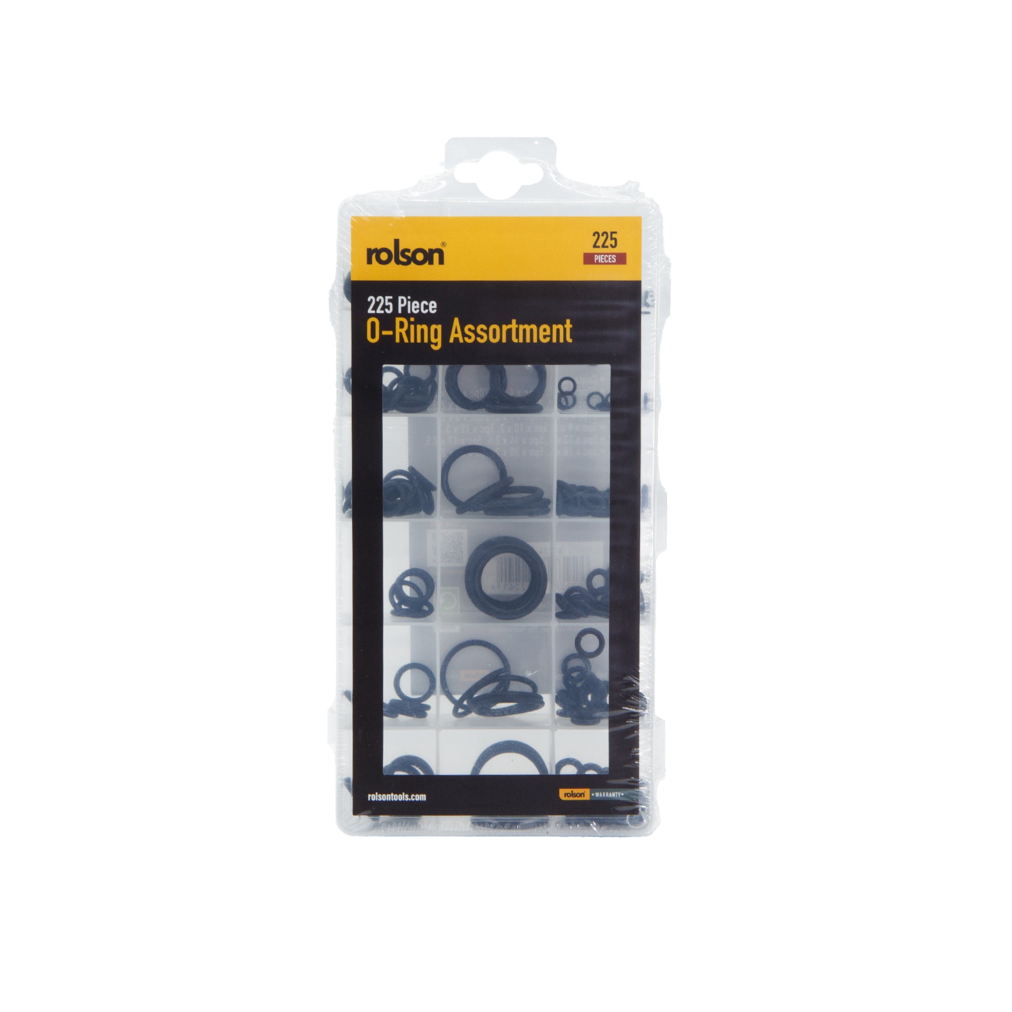 225 Piece O-Ring Assortment