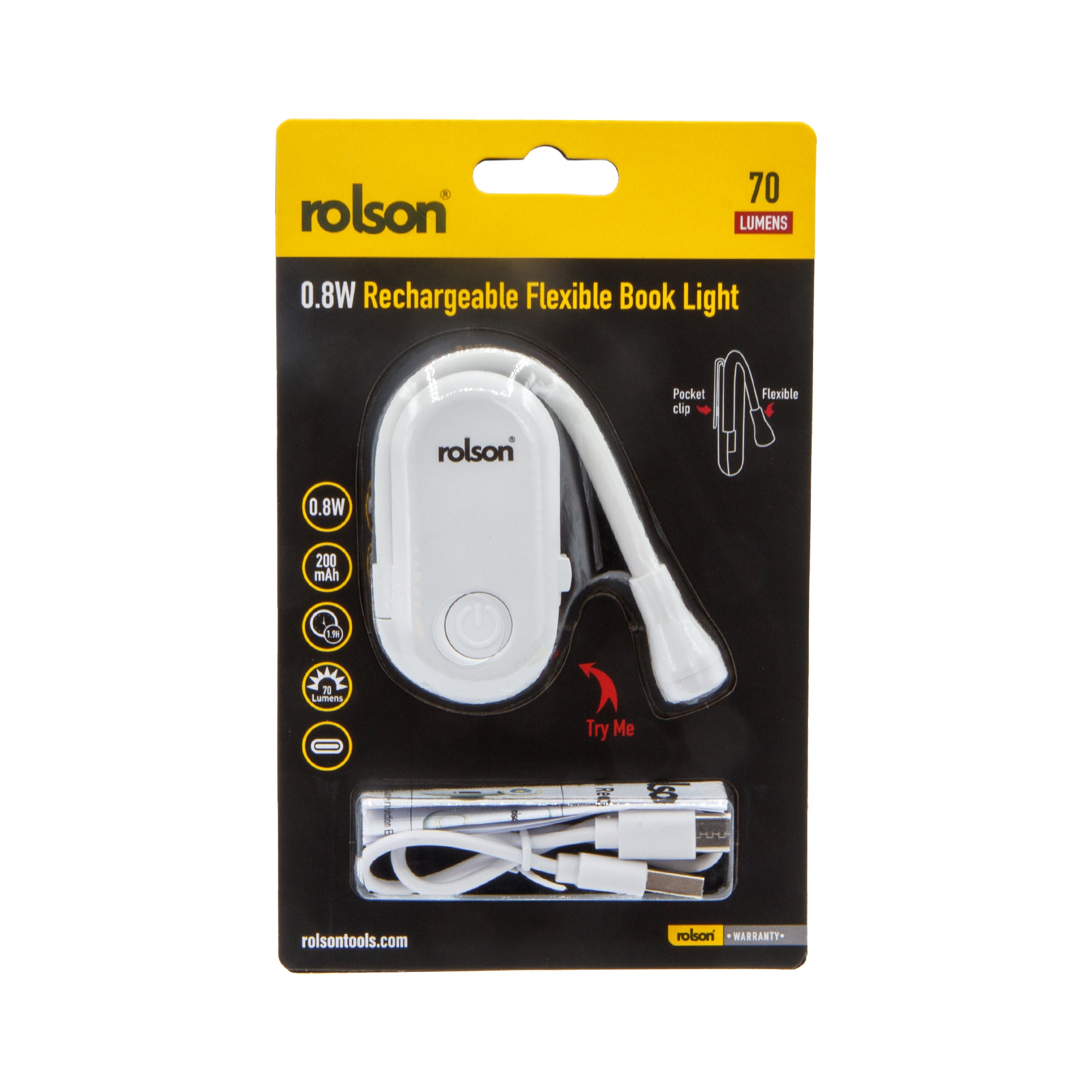 0.8W Rechargeable Flexible Book Light