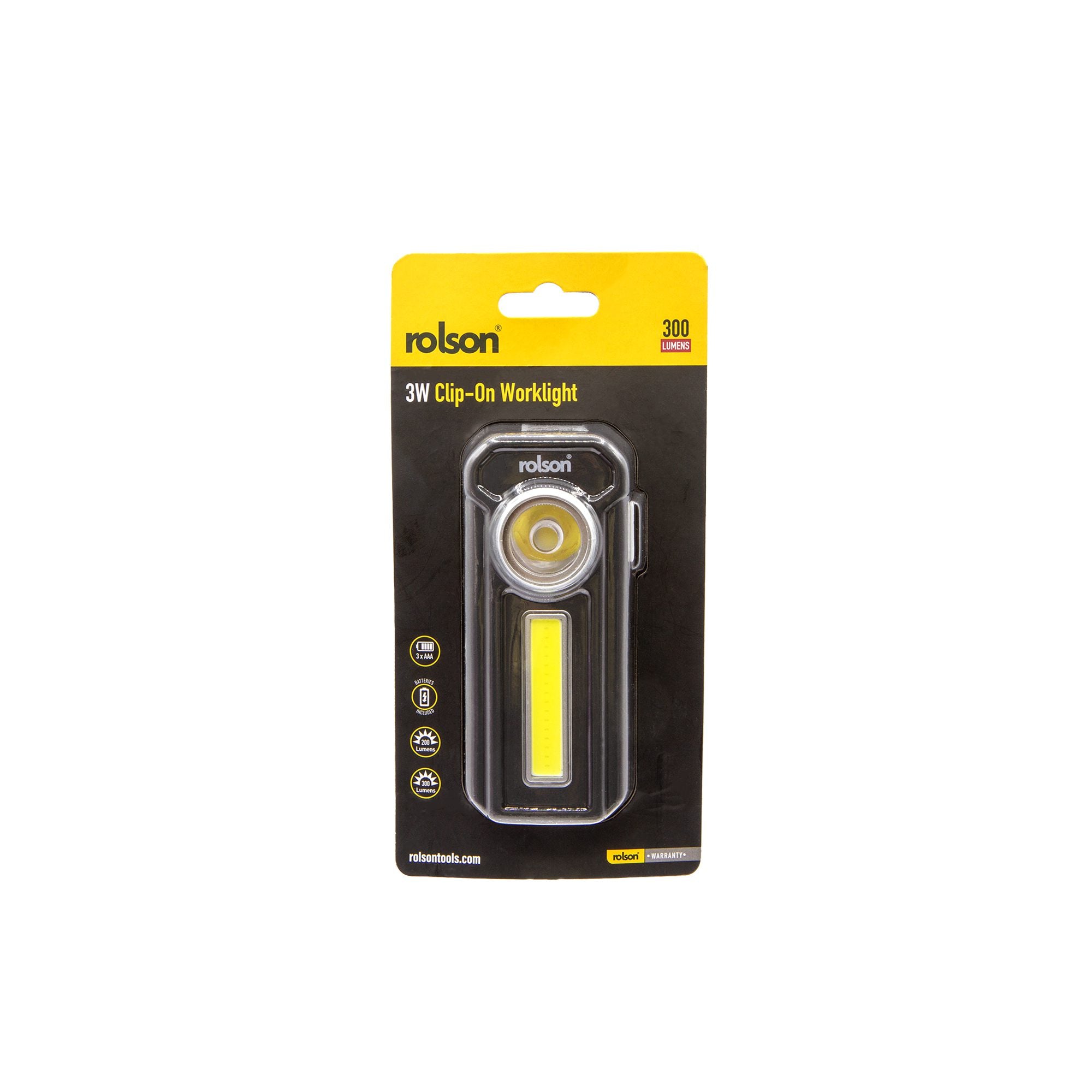 3W Clip-On Worklight - (61694) pack
