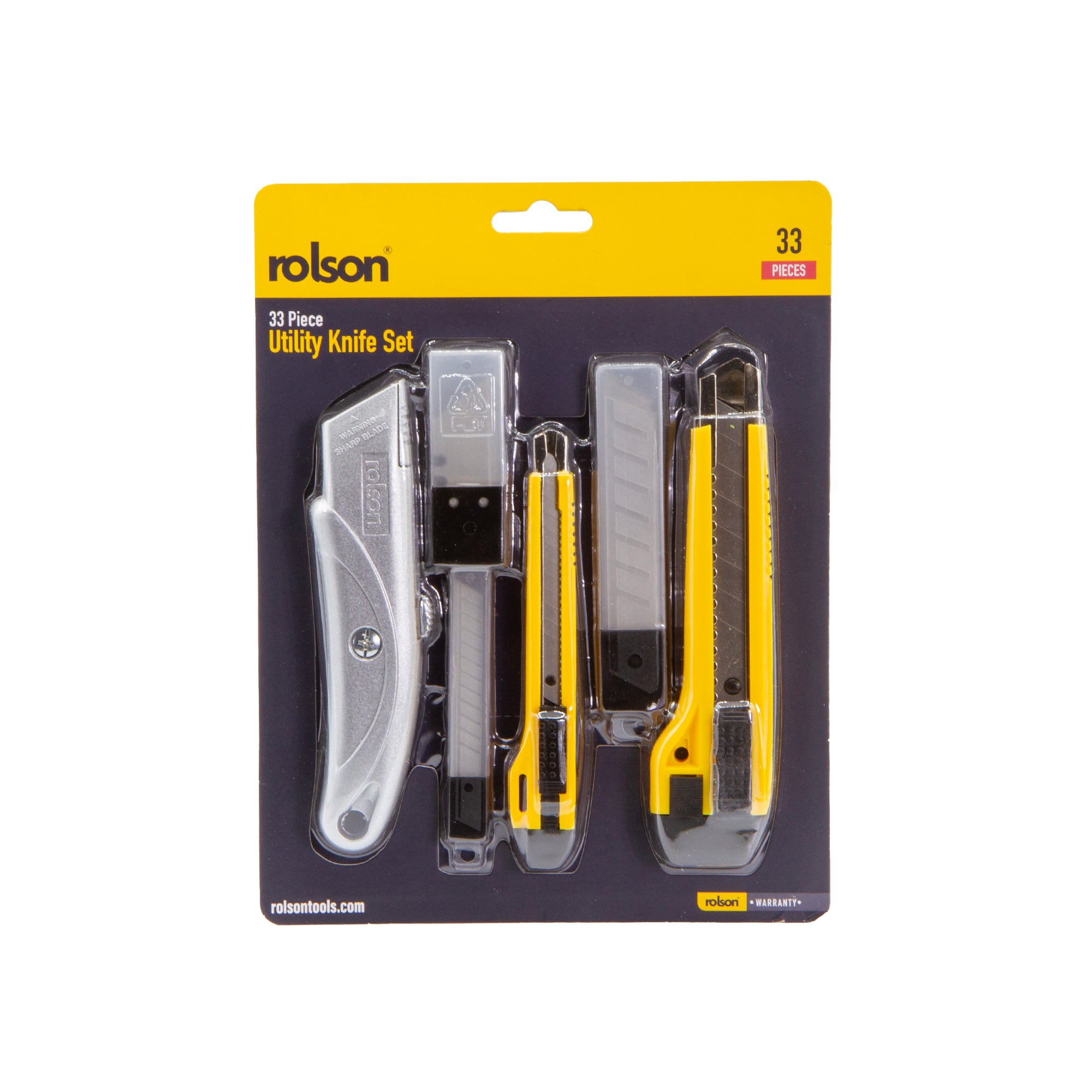 33 Piece Utility Knife Set