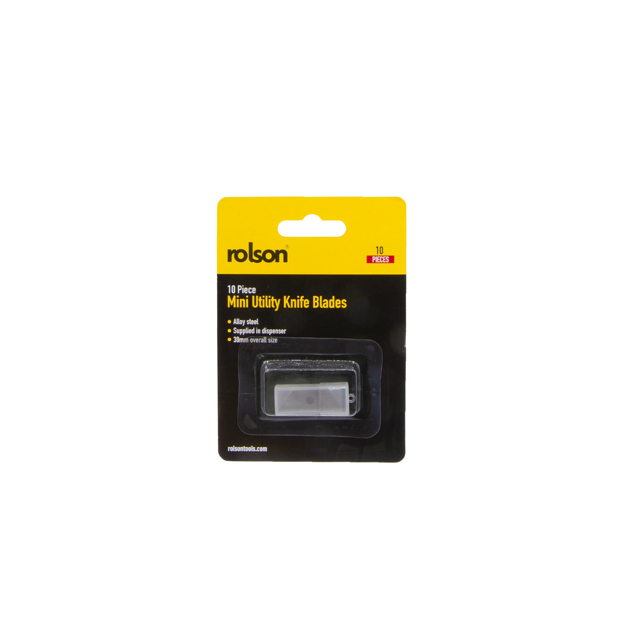 10 Piece Mini Utility Knife Blades