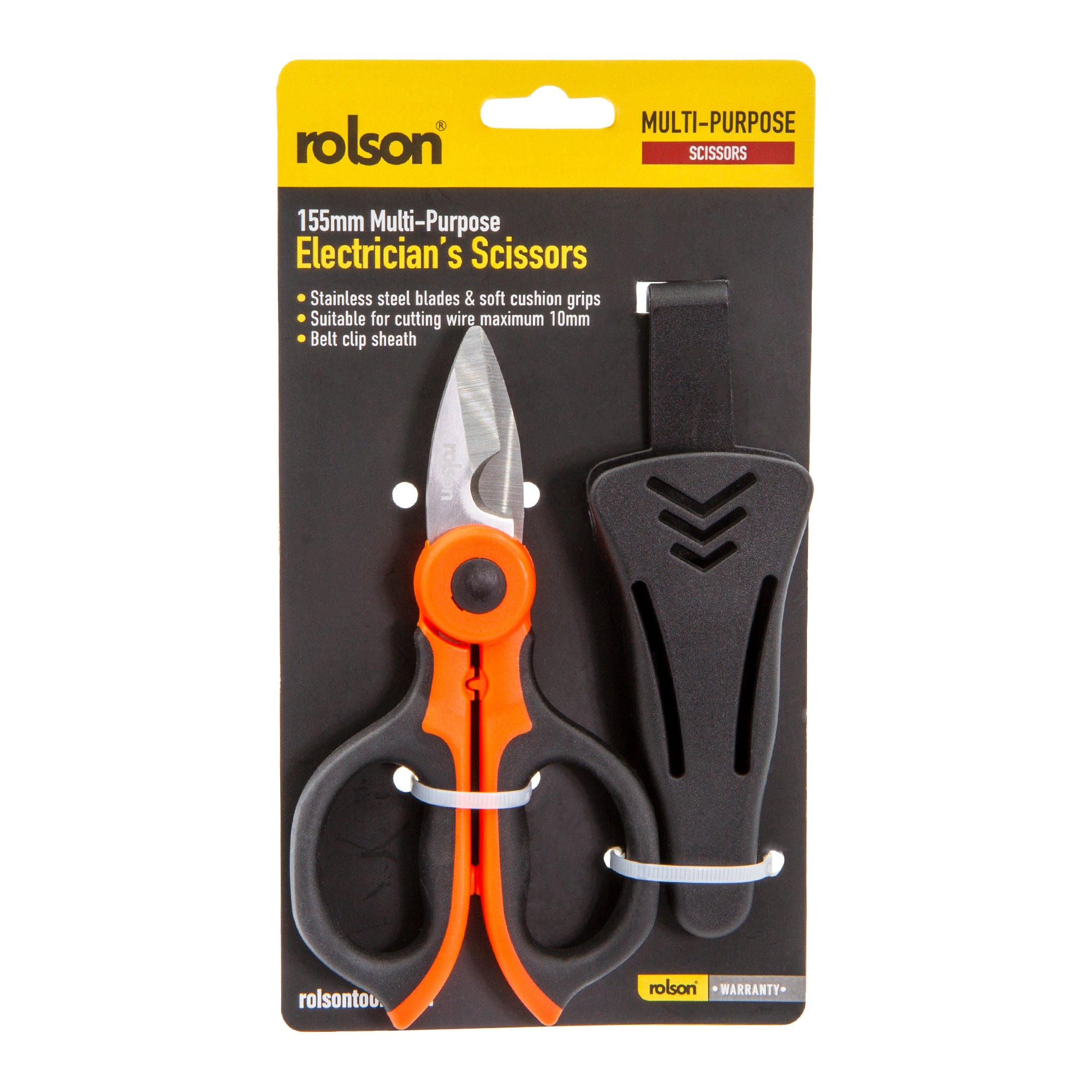 155mm Multi-Purpose Electrician's Scissors