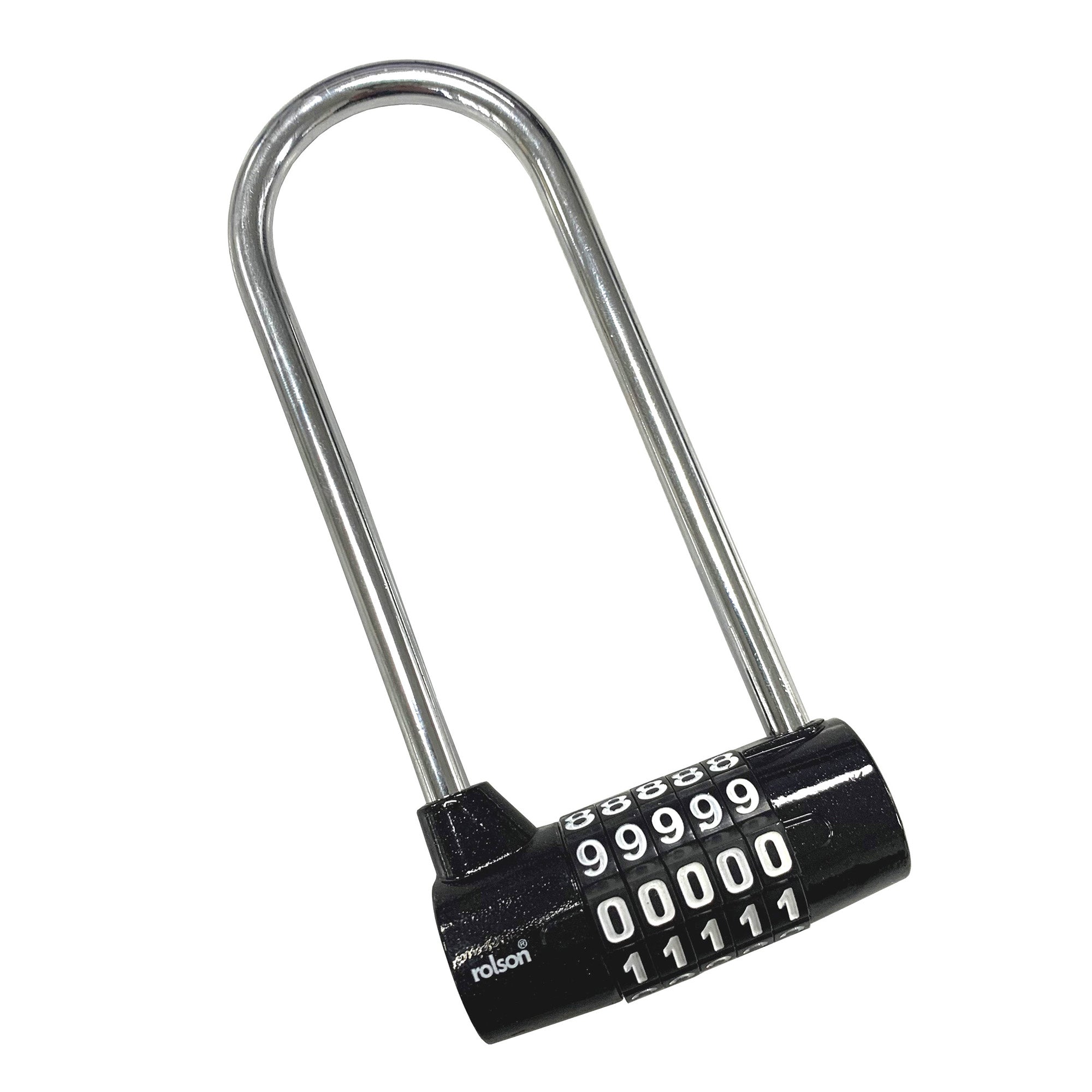 12-Pack Combination Padlocks – Long Shackle, Weatherproof, Set Your Own Code, For Gates, Sheds, Storage, Lockers