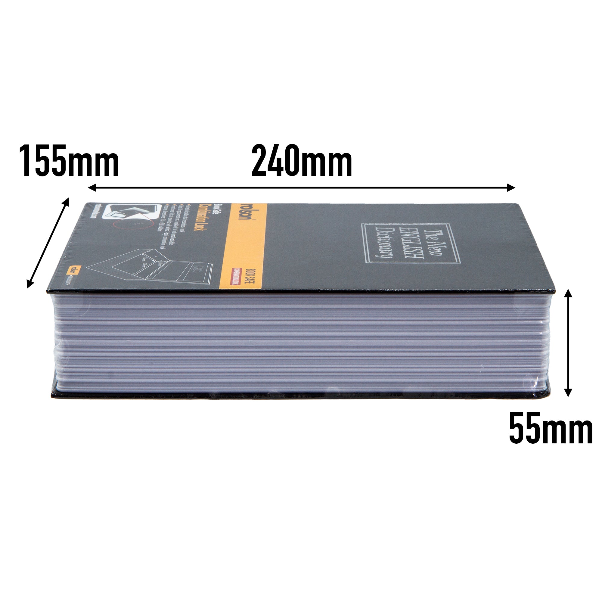 Book Safe with Combination Lock