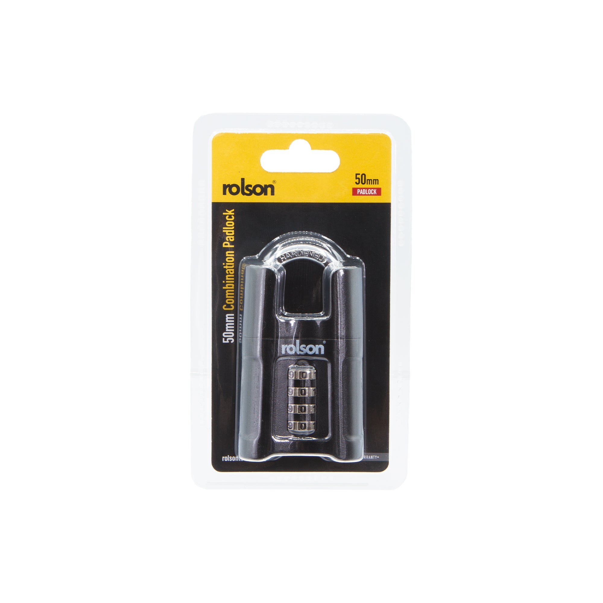 50mm Heavy Duty Combination Padlock