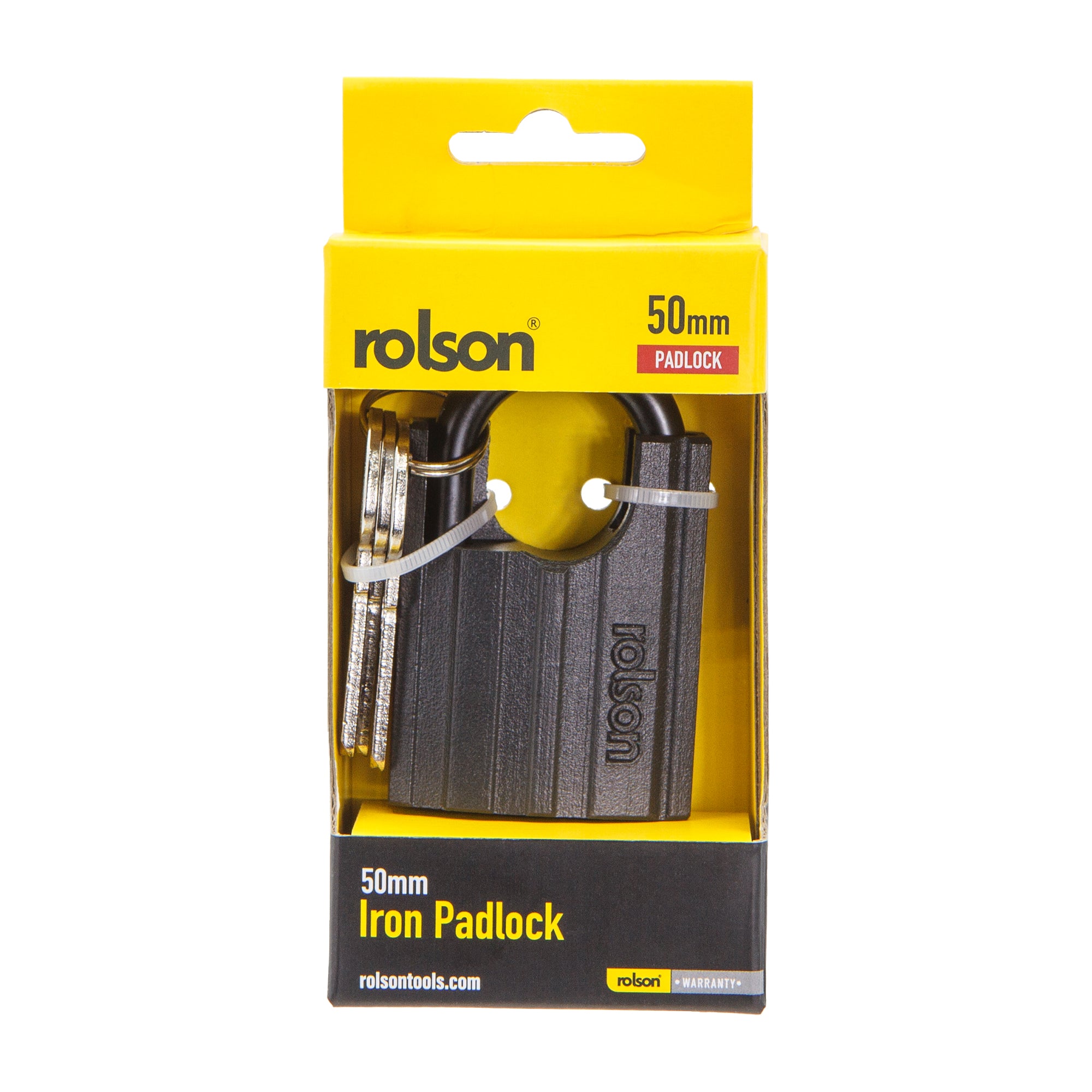 50mm Closed Shackle Iron Padlock