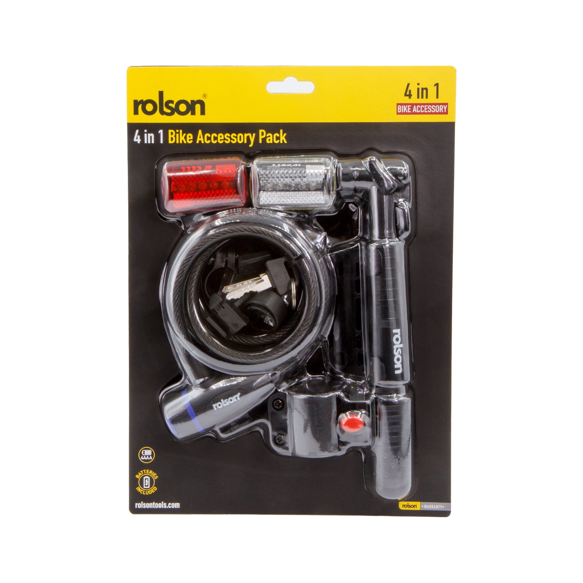 4-in-1 Bike Accessory Pack