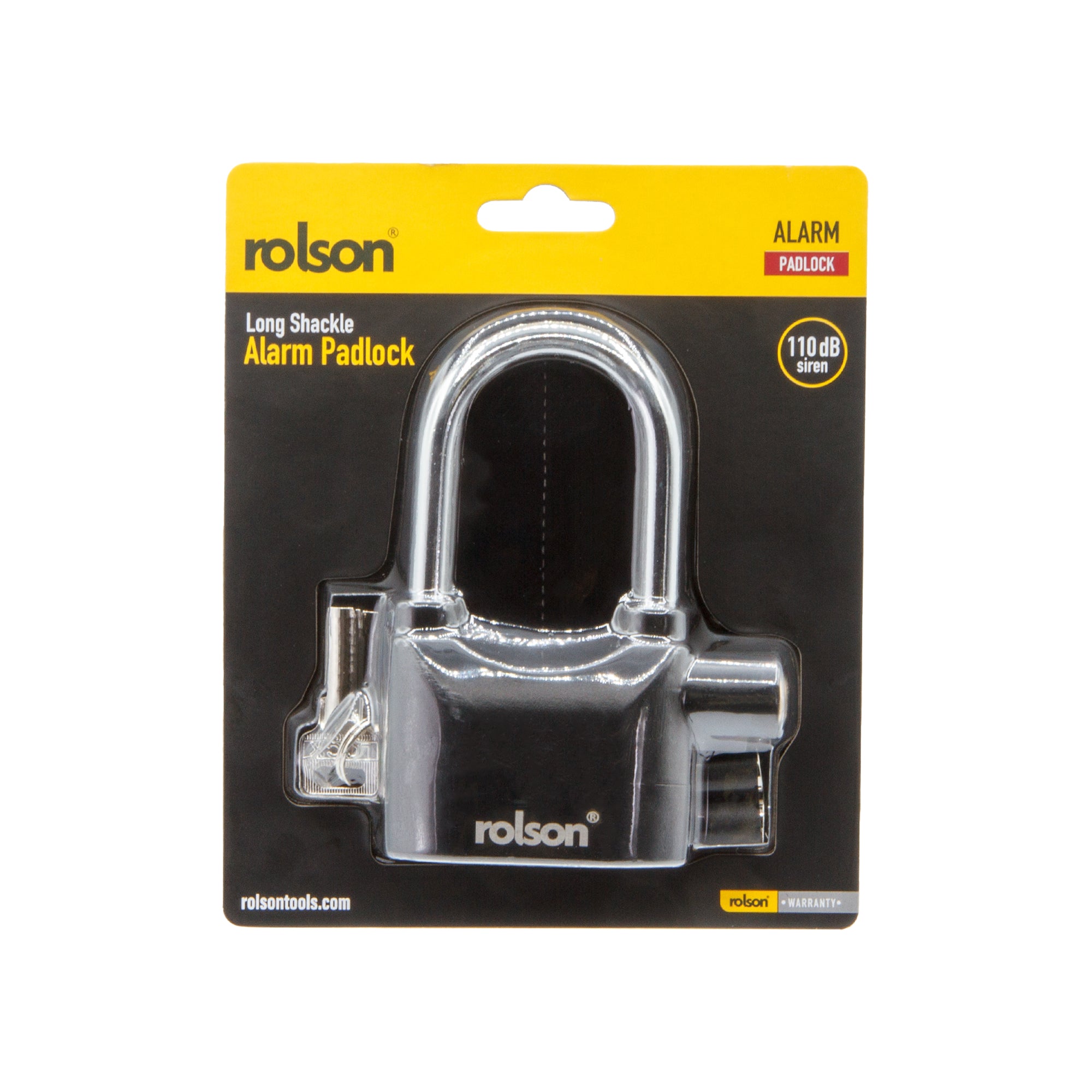 70mm Long Shackle Alarm Padlock