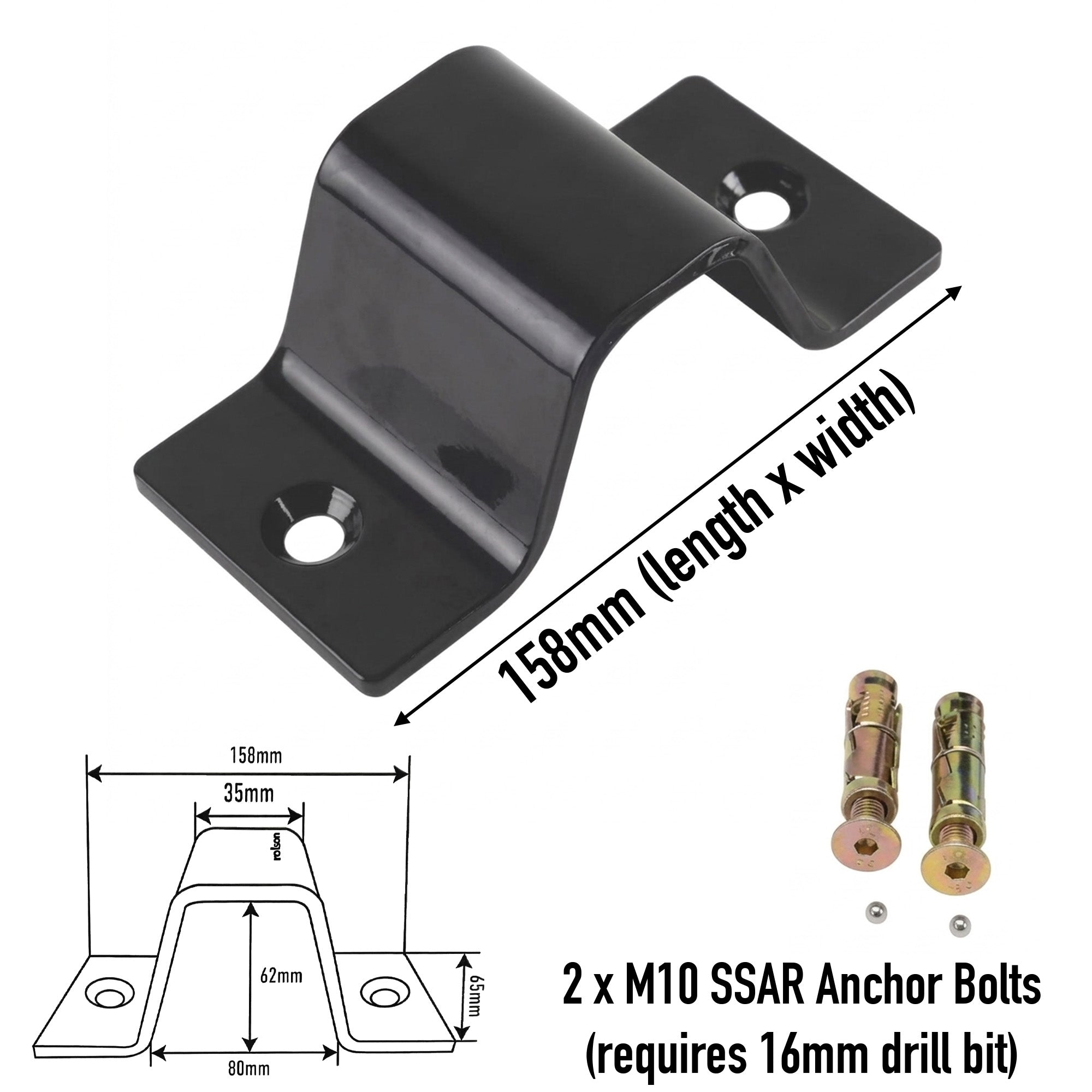 Ground/Wall Chain Anchor