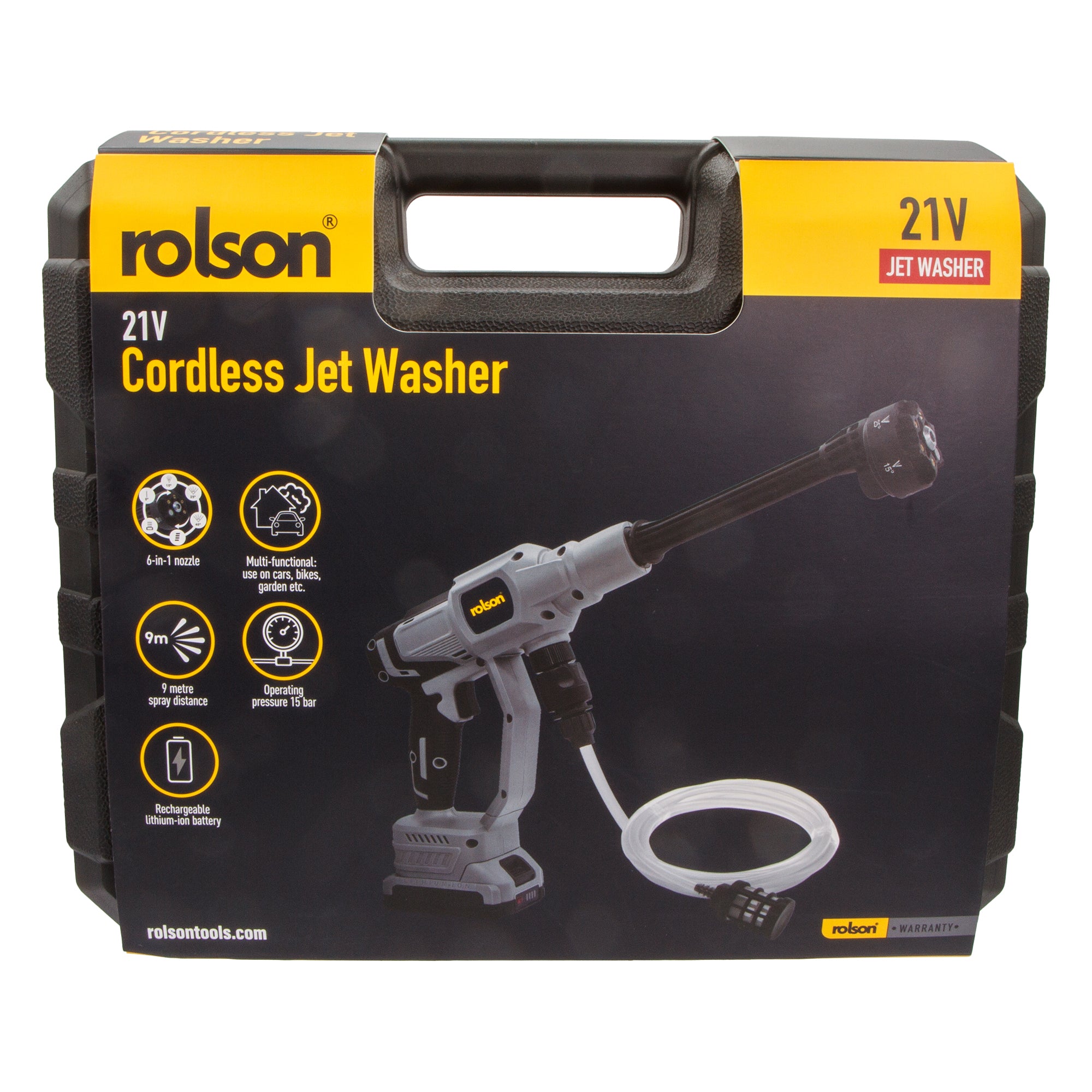 21V Cordless Power Jet Washer