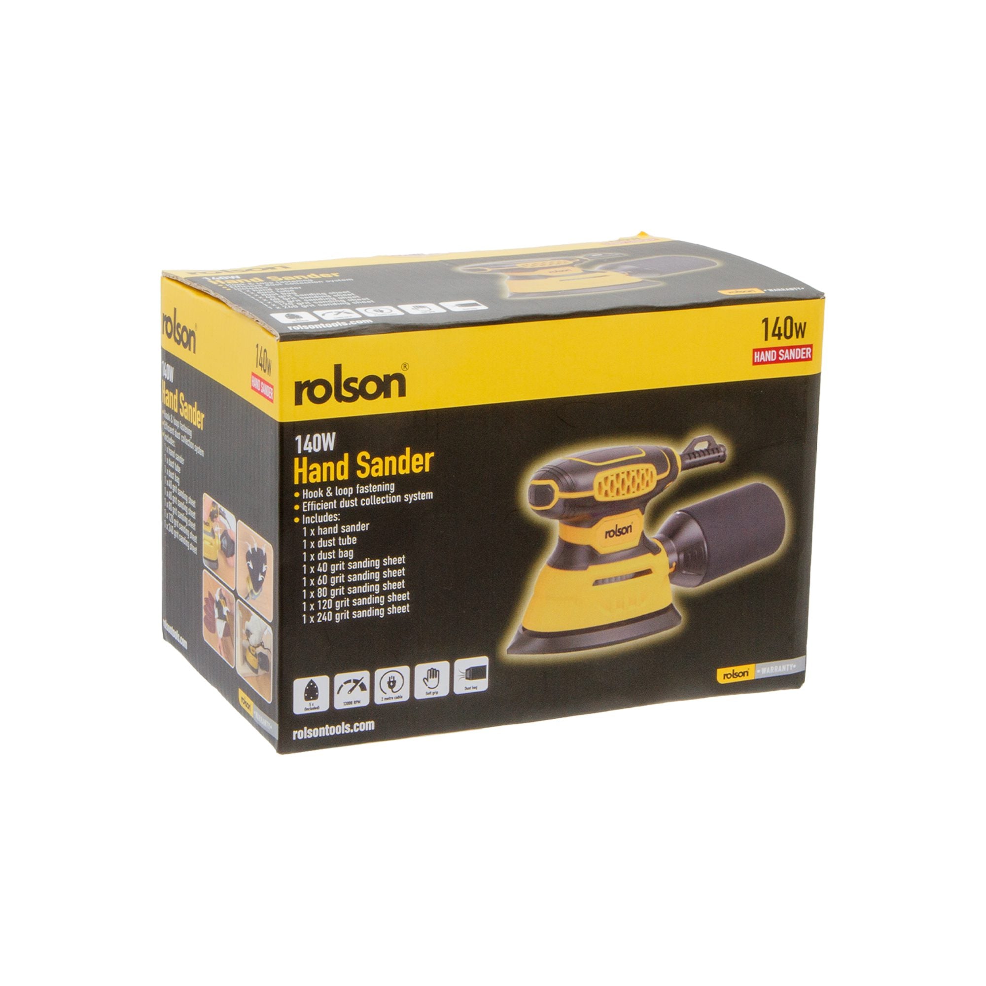 140W Detail Mouse Sander - (70721) pack