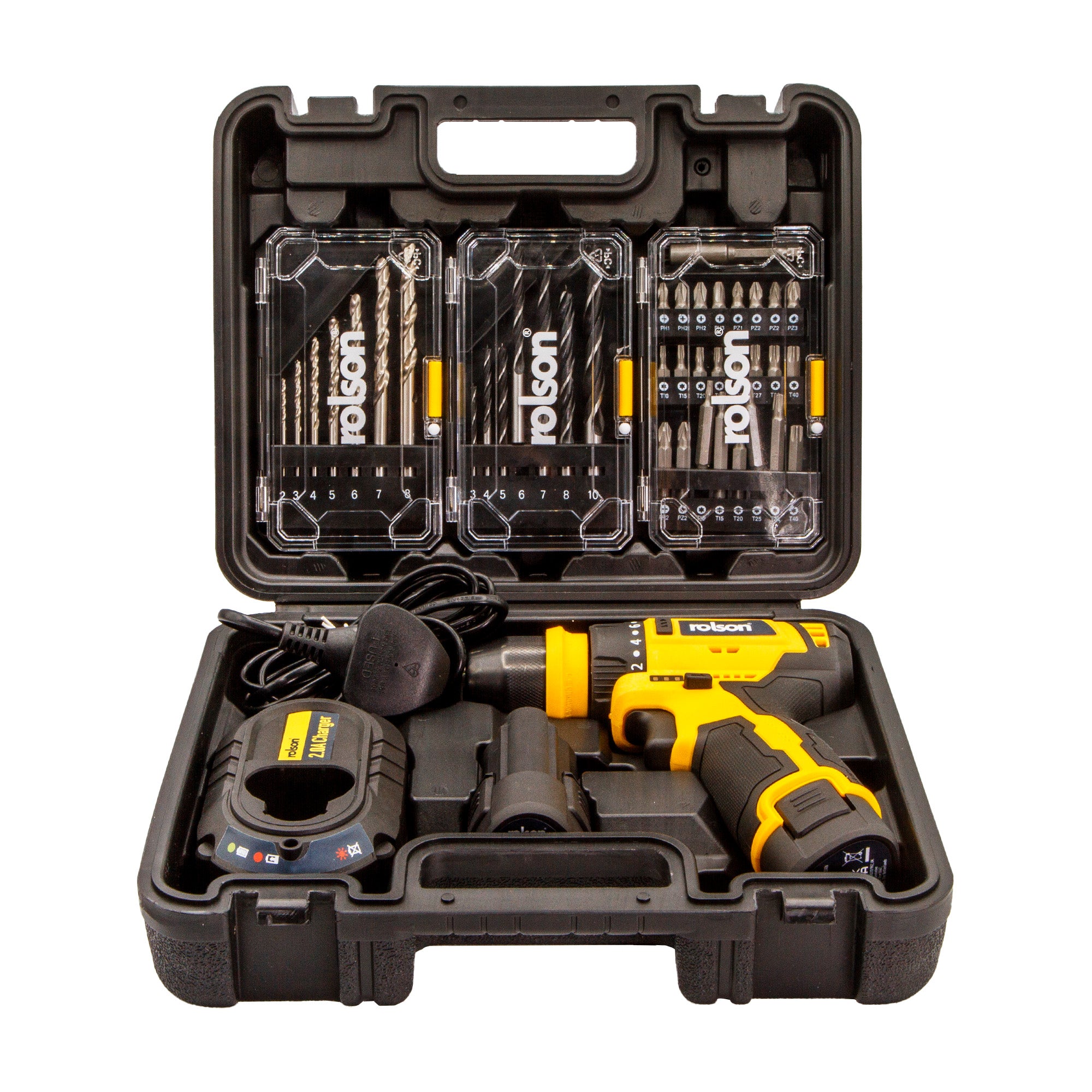 2-in-1 Cordless Drill & Impact Driver Set