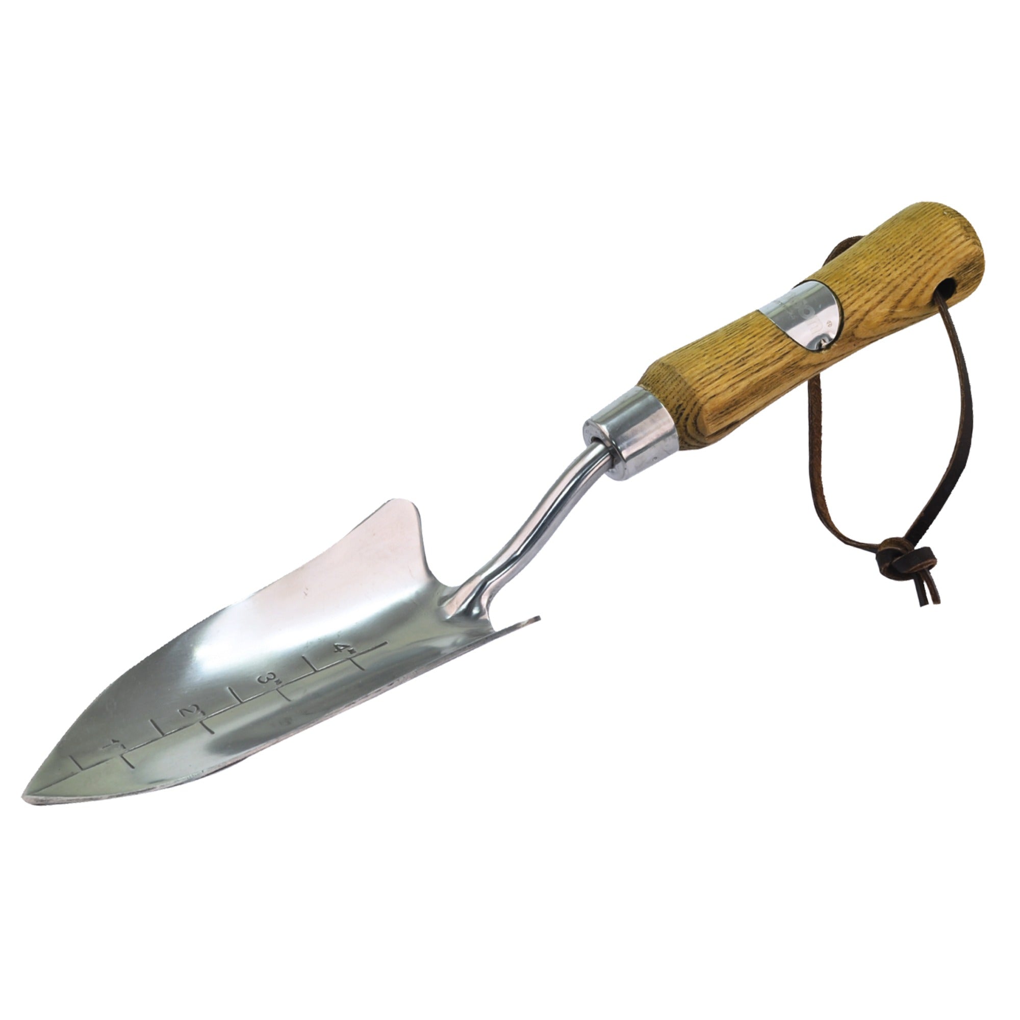 Stainless Steel Transplanter with Ash Handle
