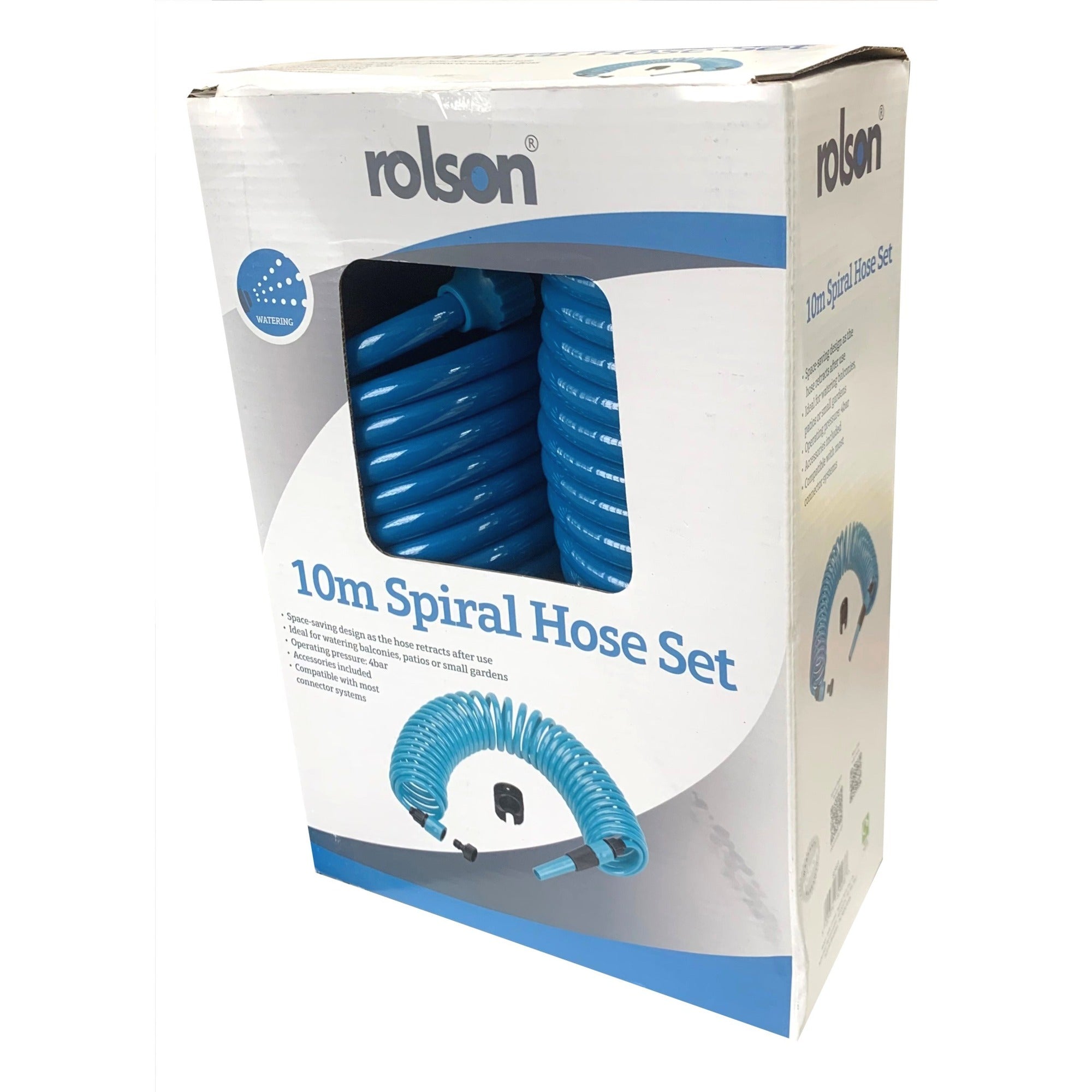 10m Spiral Hose Set