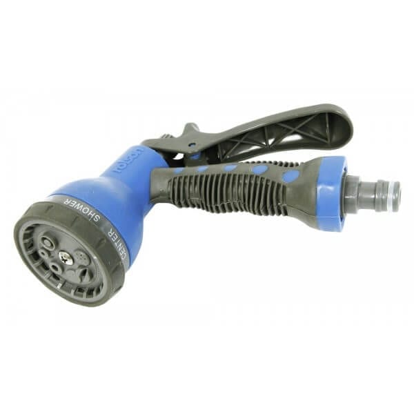 marksman 6 function chrome metal garden hose spray gun 6 Function Spray Gun