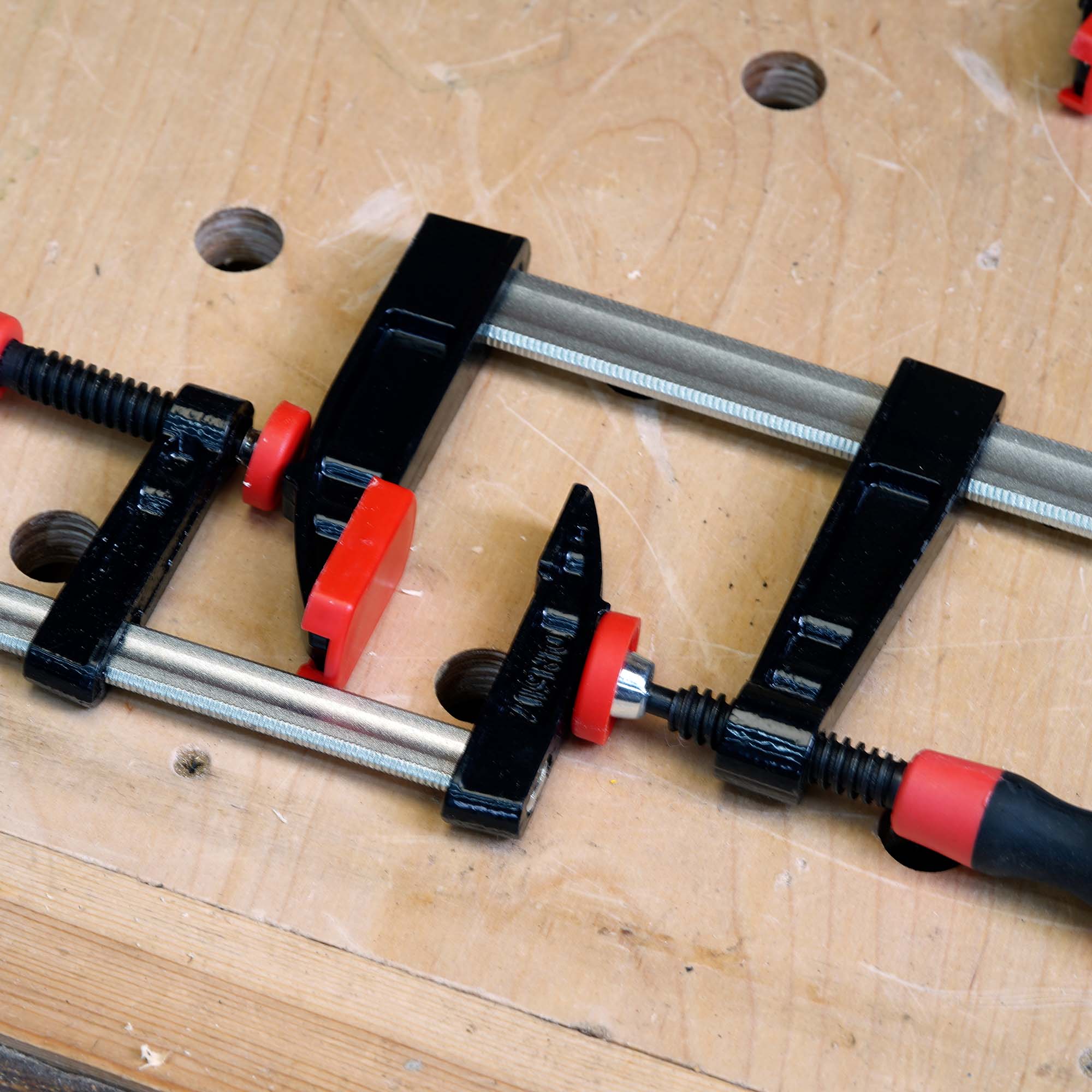 F clamp jaw comparison