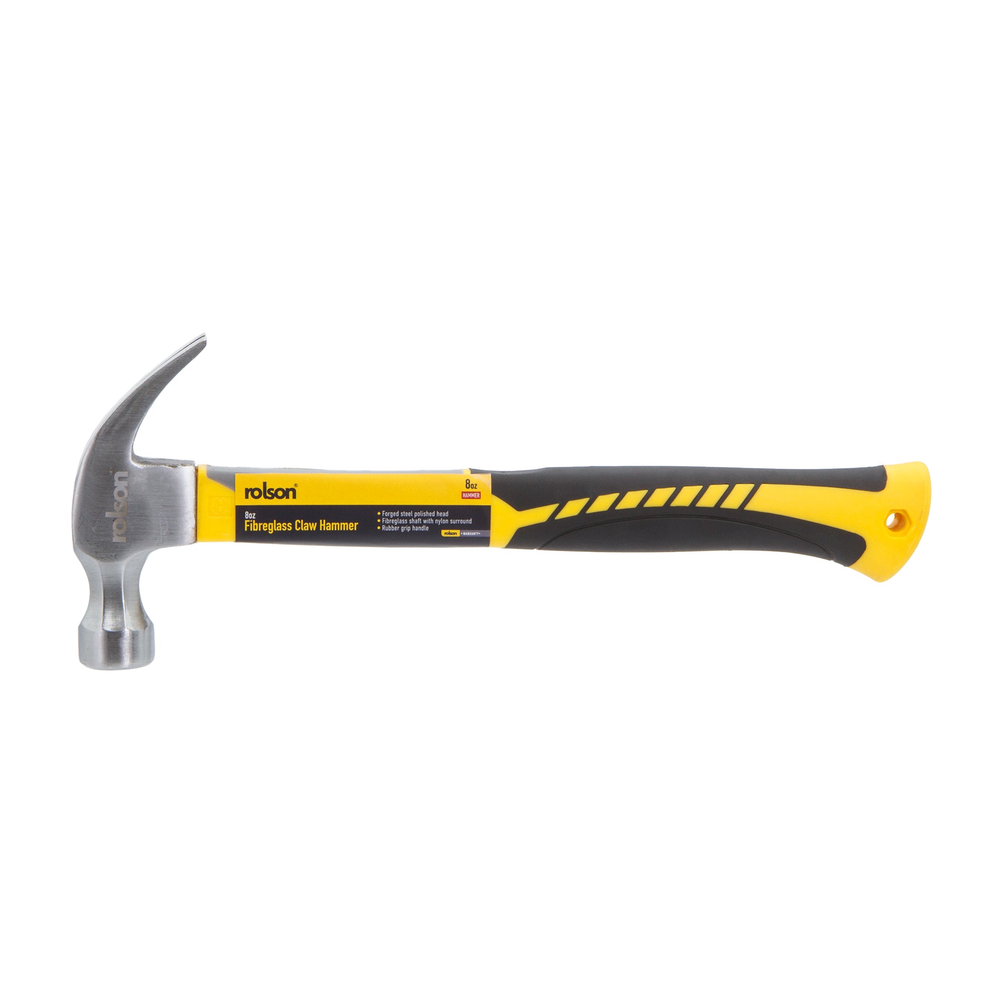 8oz Fibreglass Shaft Claw Hammer