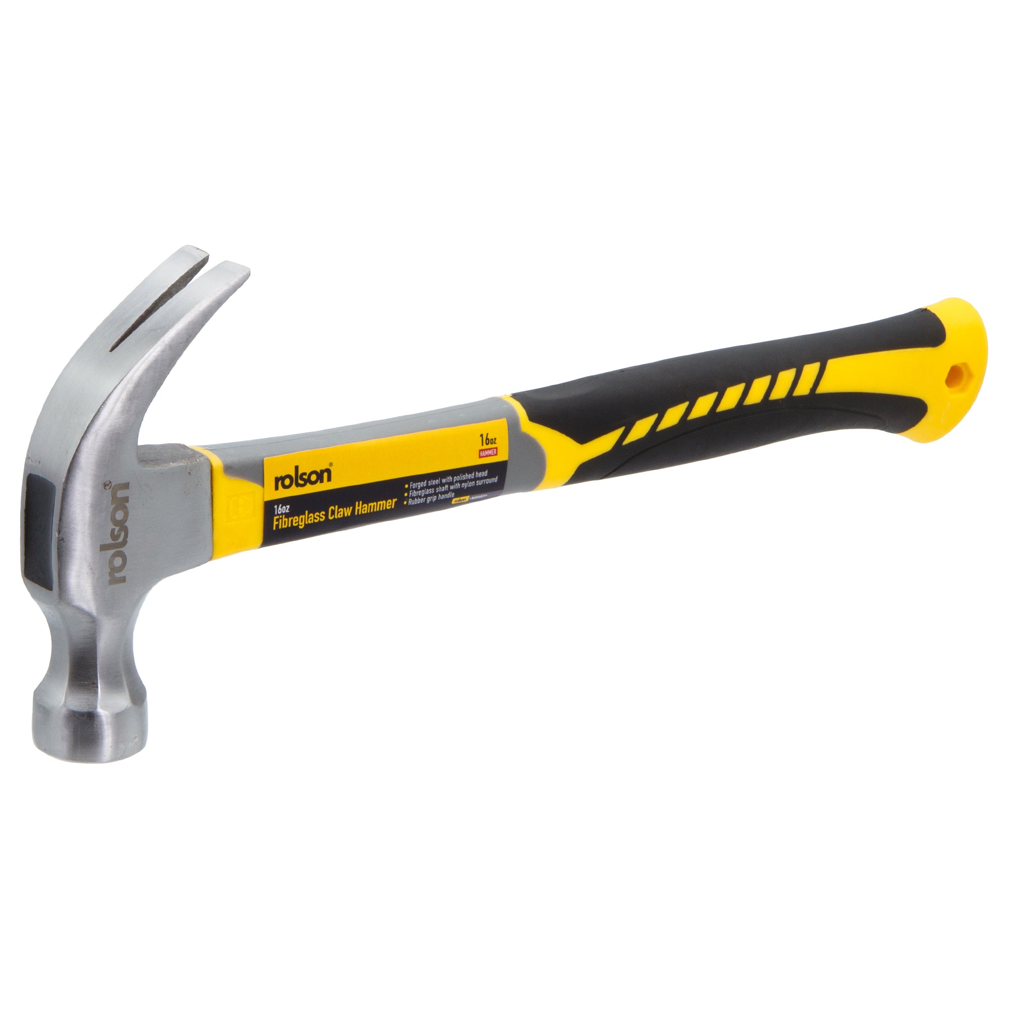 16oz Fibreglass Shaft Claw Hammer