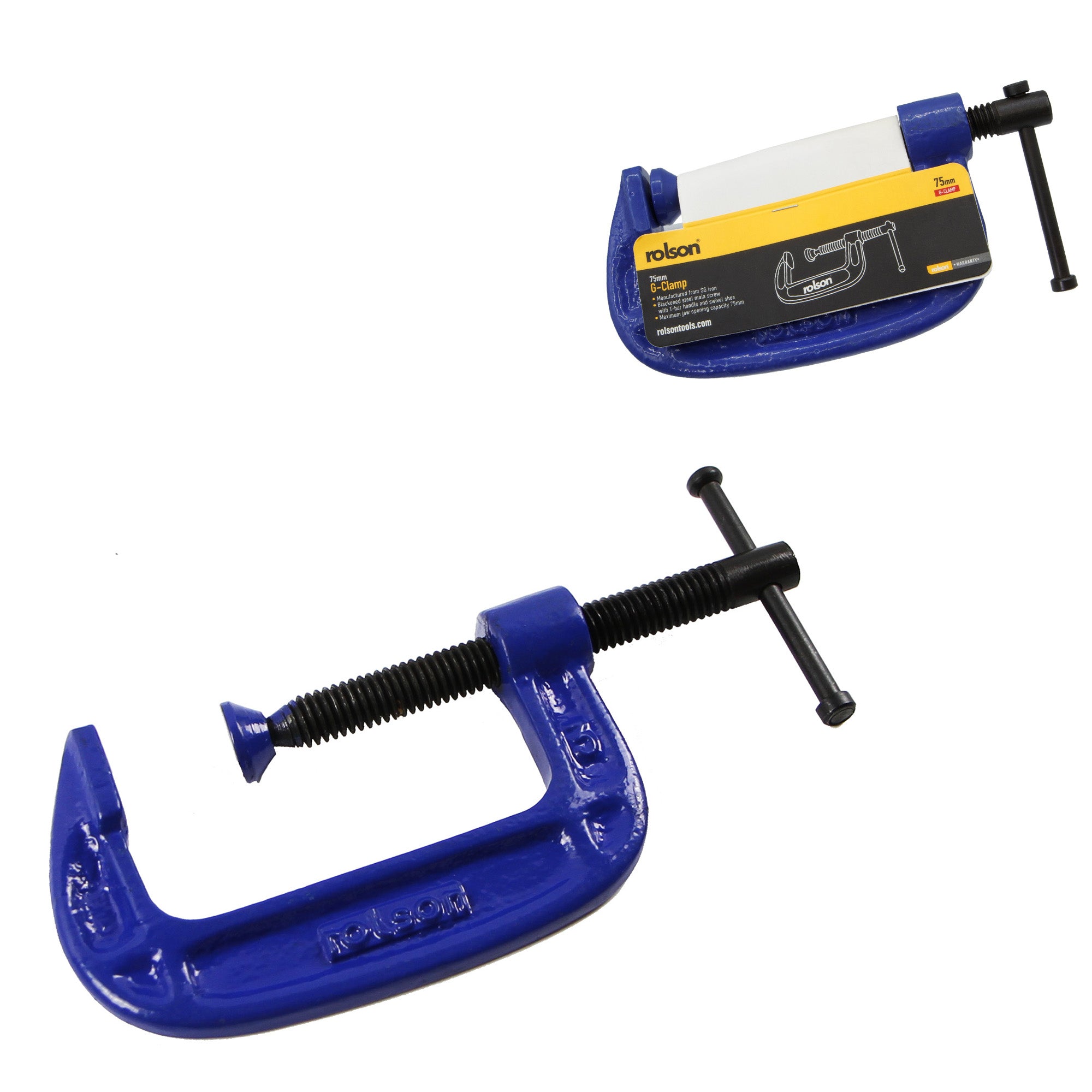 75mm Fine Thread G Clamp