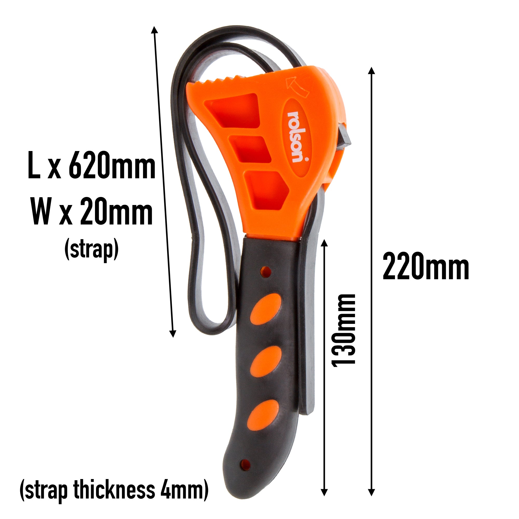 2 Piece Multi-Function Strap Wrench Set