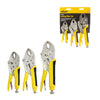 3 Piece Locking Pliers